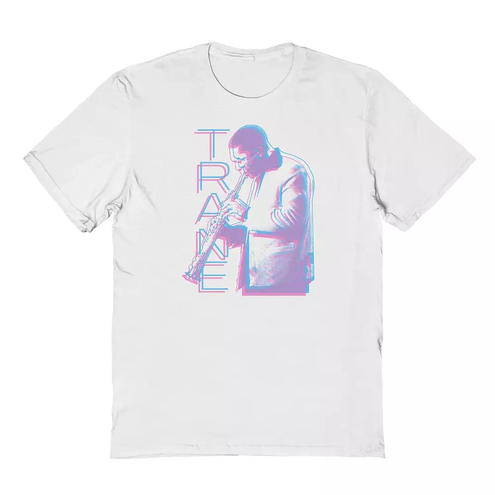 Men's Coltrane Graphic Tee, Size: XL, White Product Image