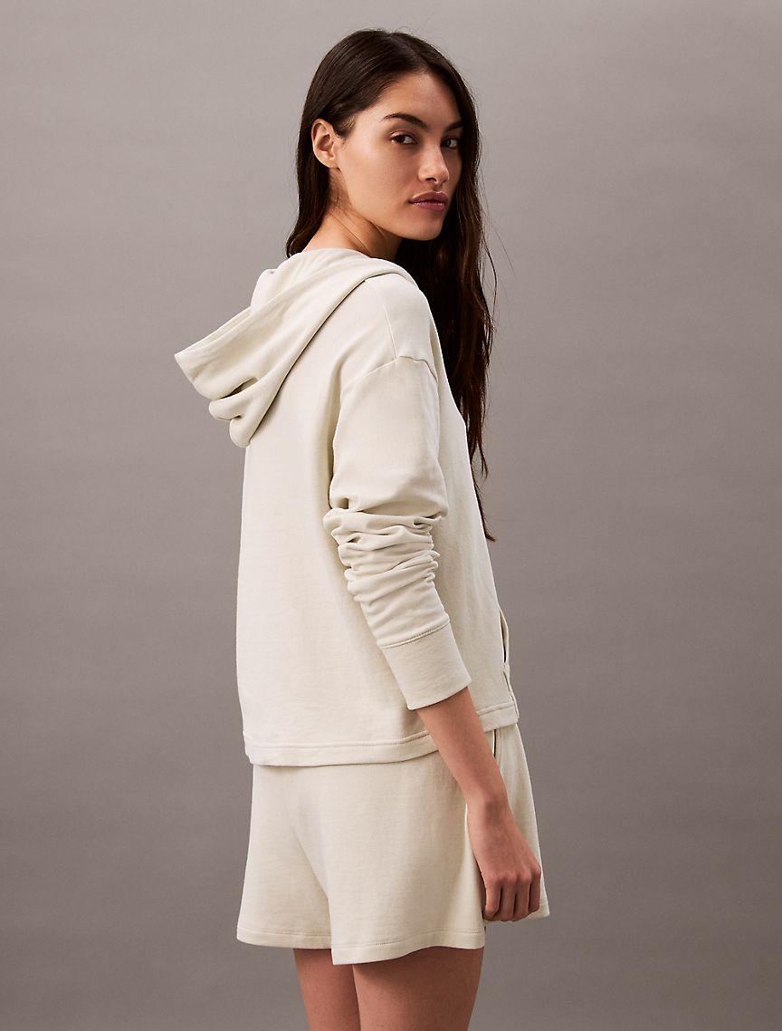 Icon Cotton Terry Zip Sleep Hoodie Product Image