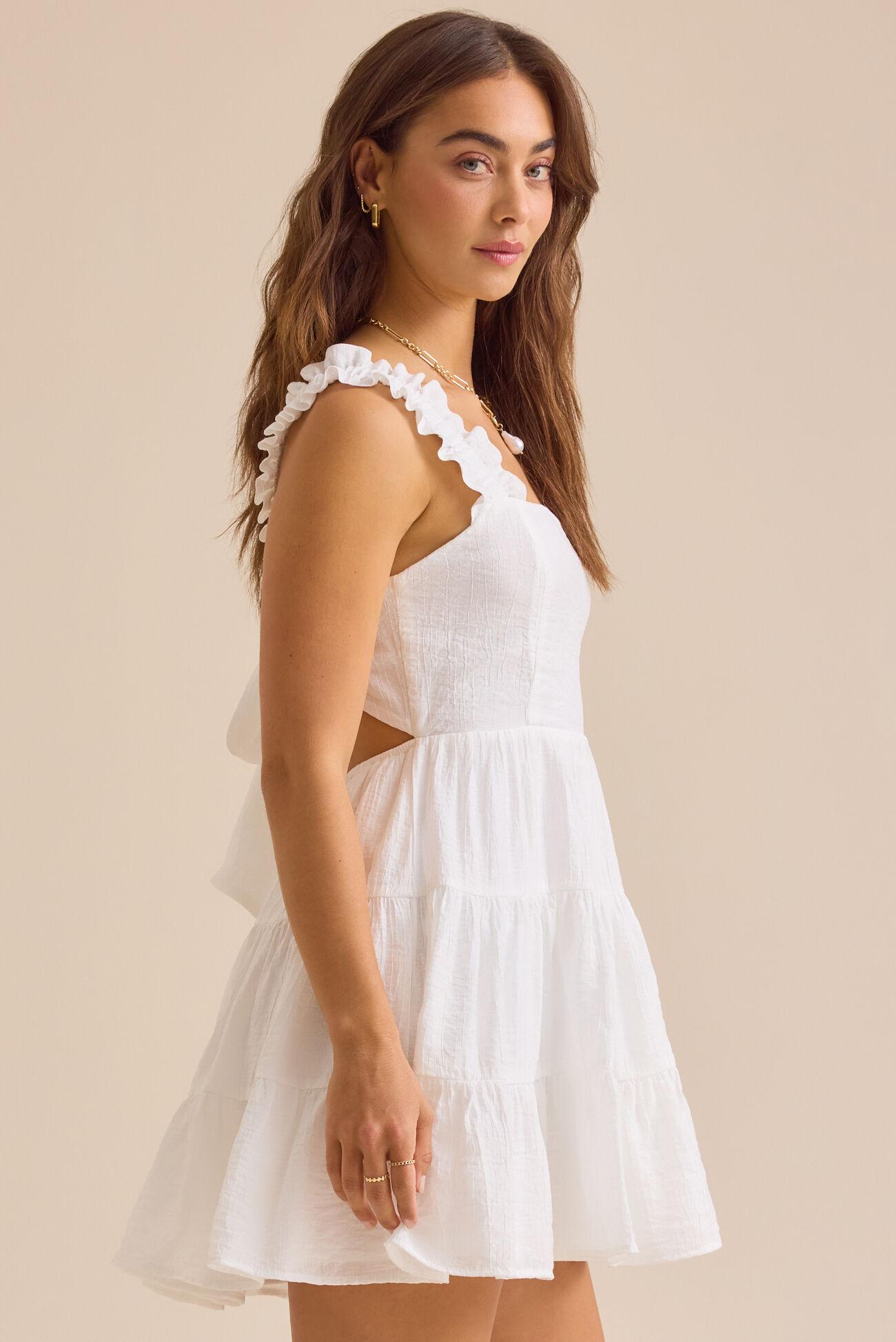 Kira Tiered Mini Dress Product Image