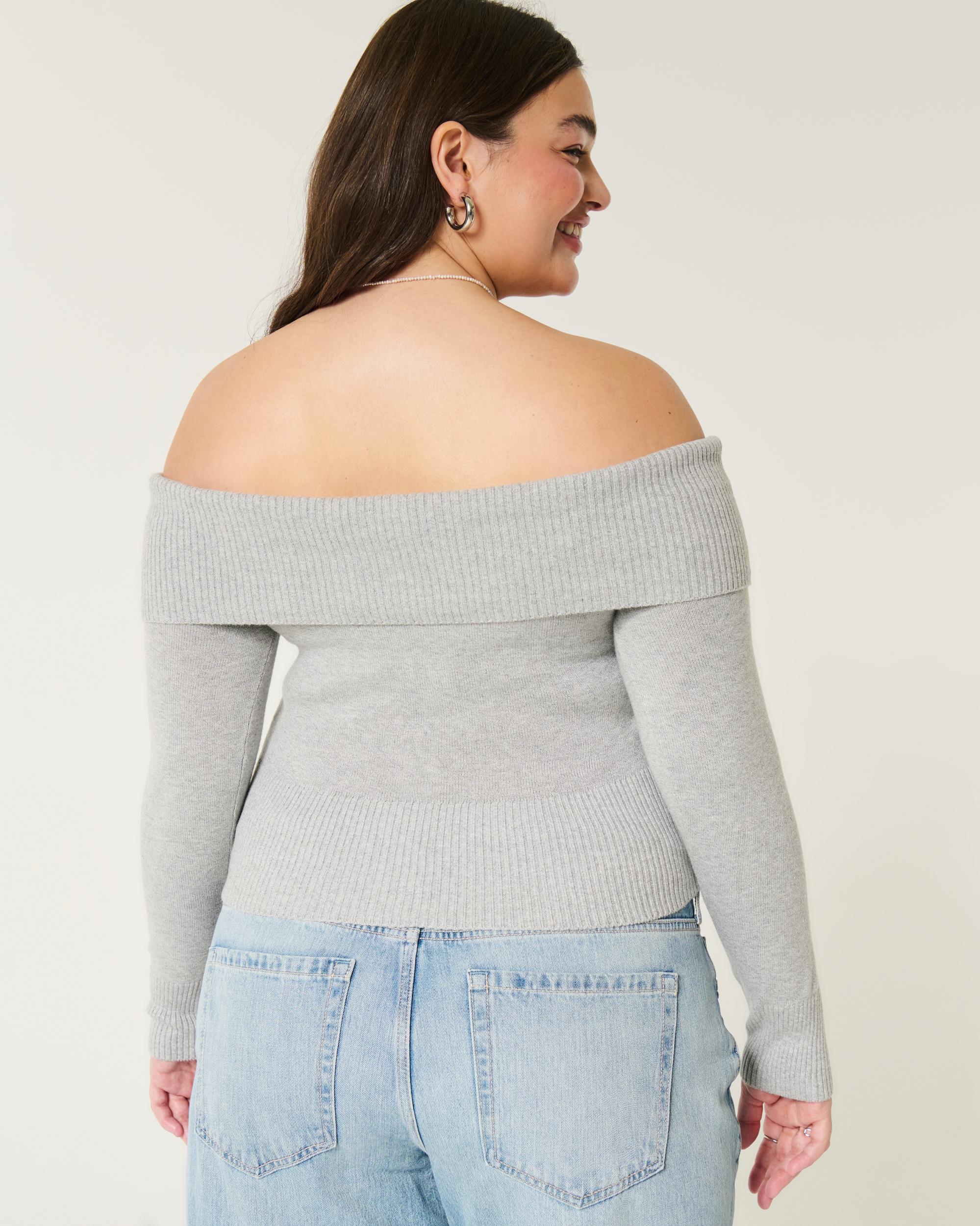 Off-the-Shoulder Sweater Product Image