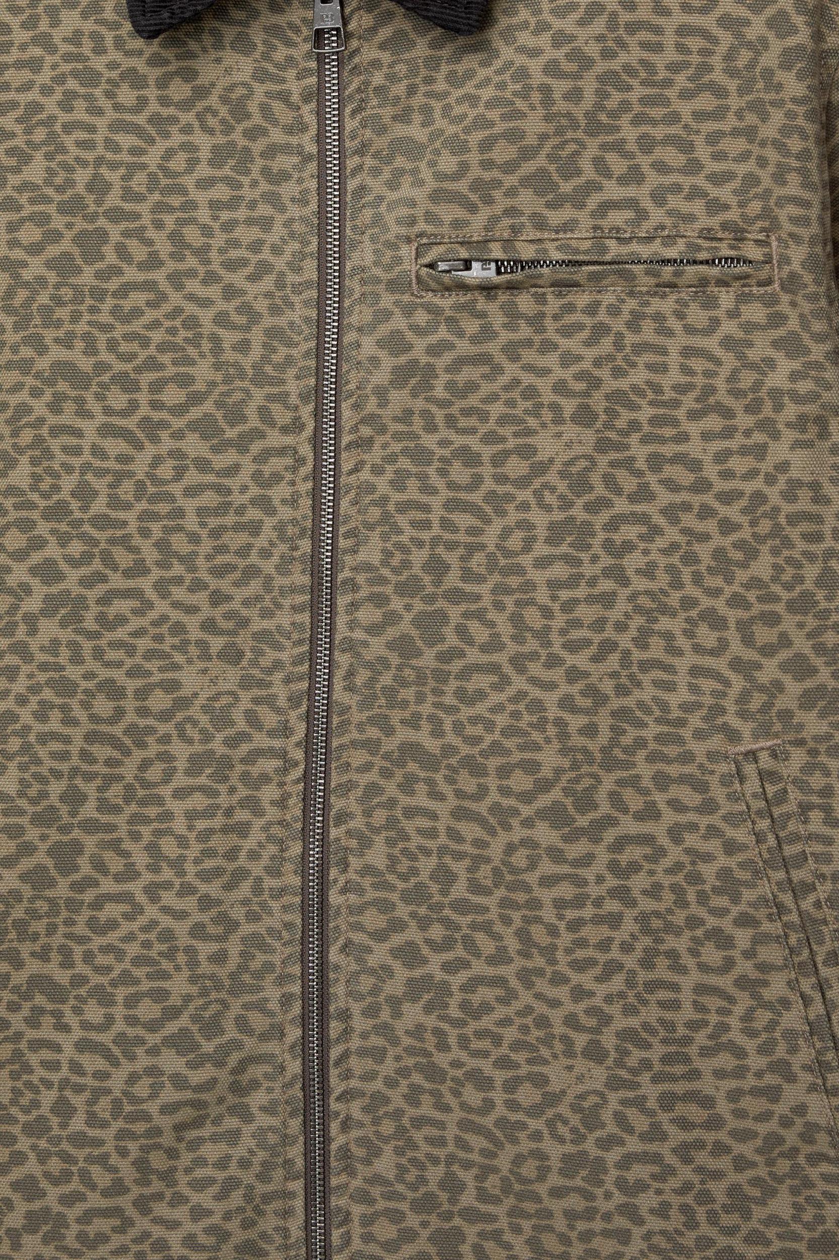 Jacket with corduroy collar Product Image