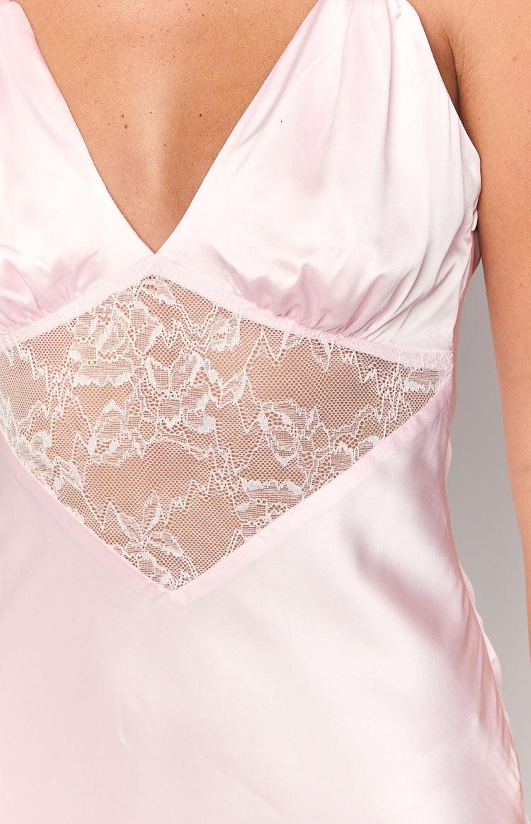 Nolan Light Pink Maxi Dress Baby Product Image