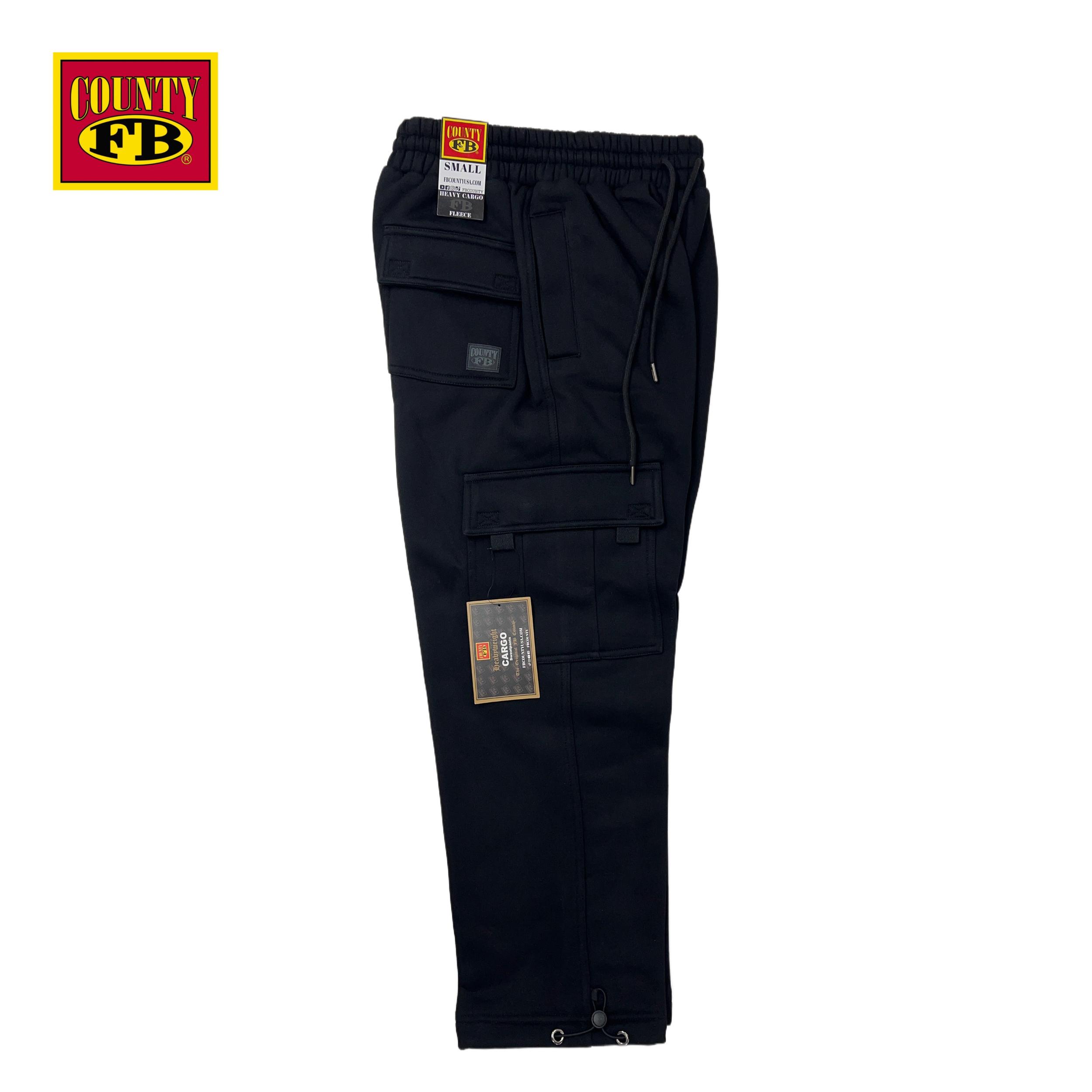 FB County Heavyweight Baggy Cargo Sweatpants Male Product Image