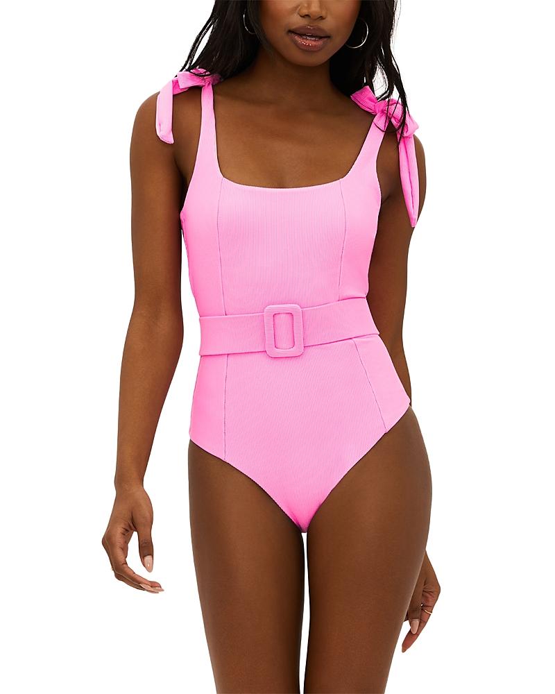 Womens Sydney Ribbed One-Piece Swimsuit Product Image