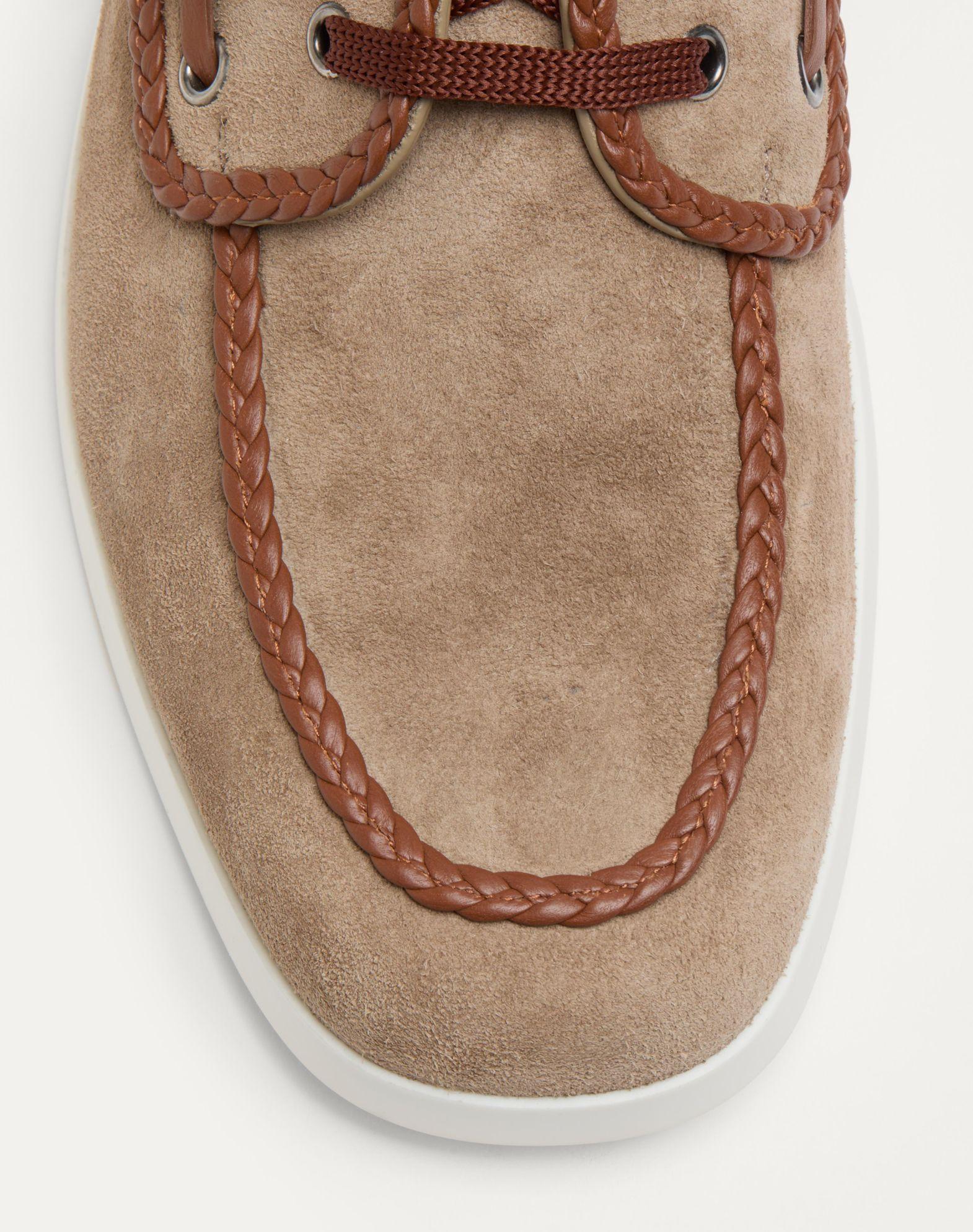 Palm Avenue Crust And Nappa Leather Boat Shoe Product Image