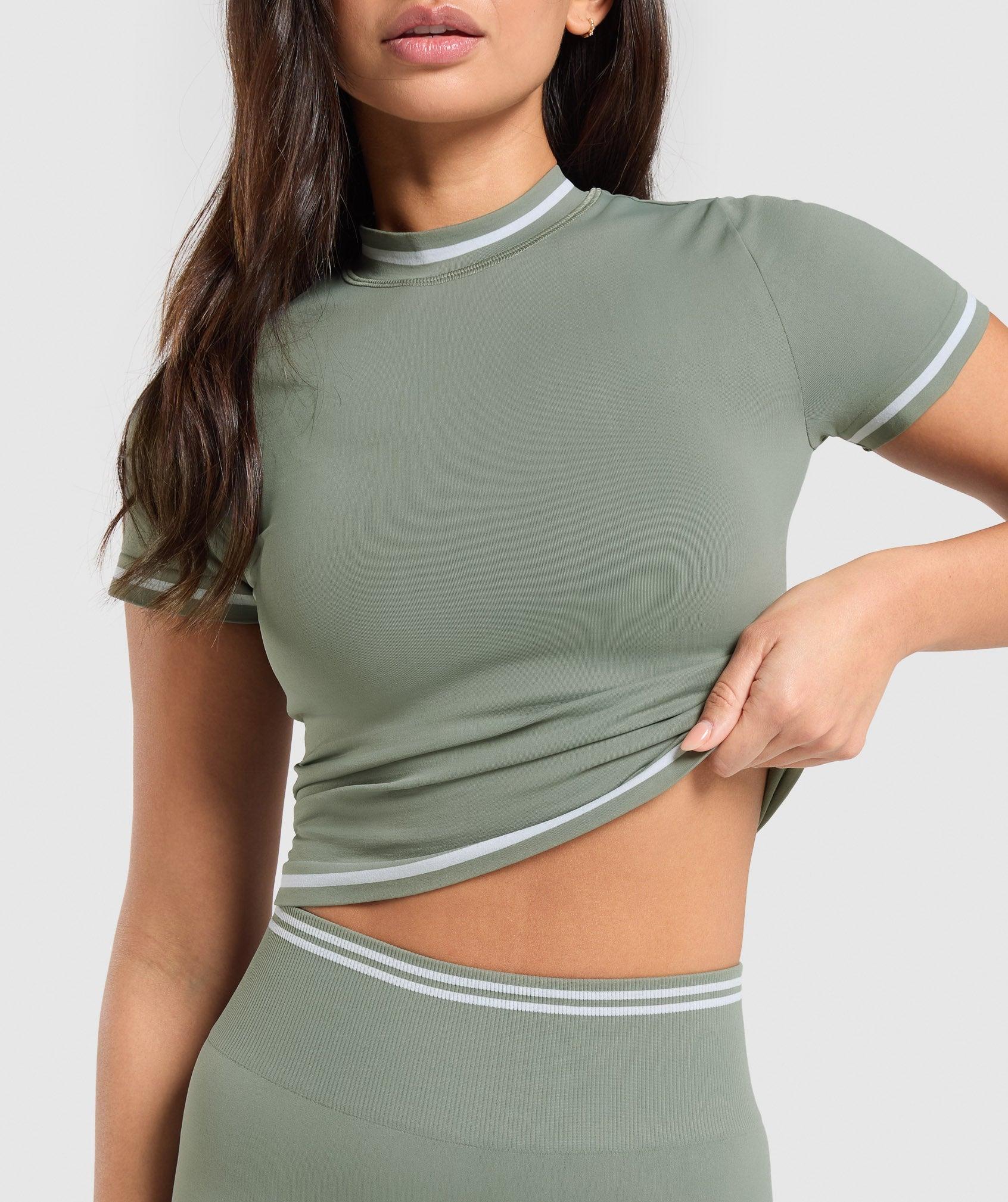 Contrast Seamless Midi Tee Product Image