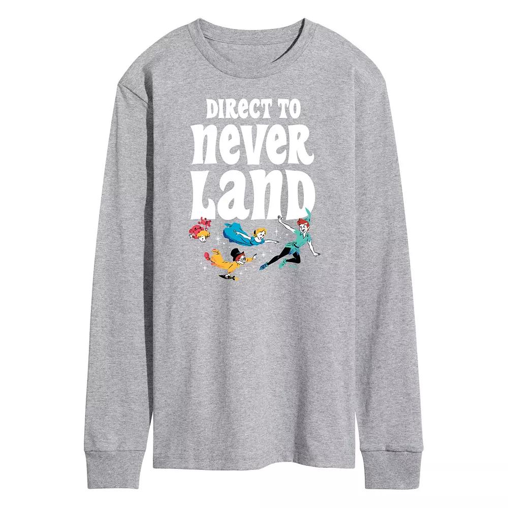 Disney's Peter Pan Men's Never Land Long Sleeve,  Product Image
