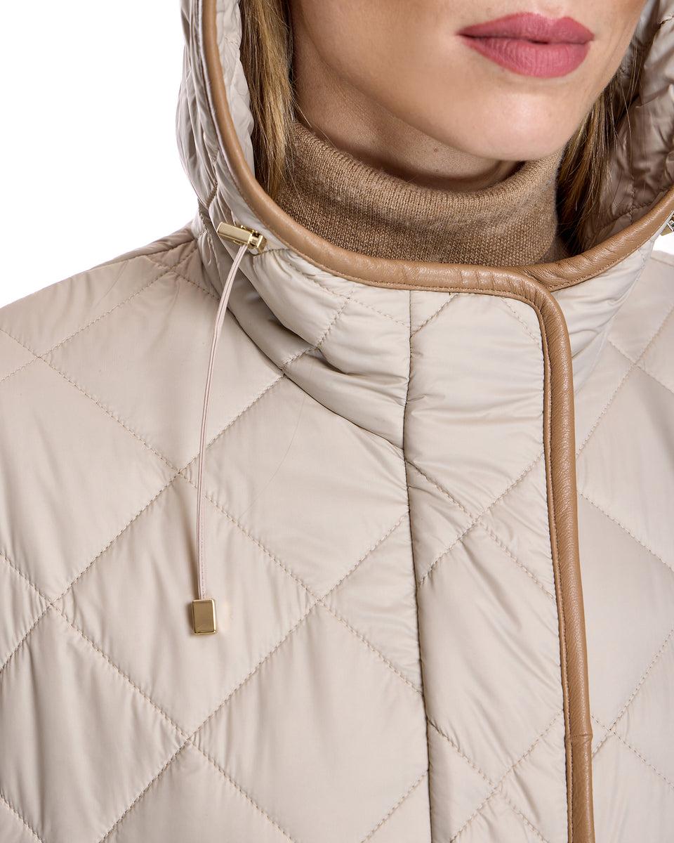 Quilted Cashmere Blend Coat Product Image