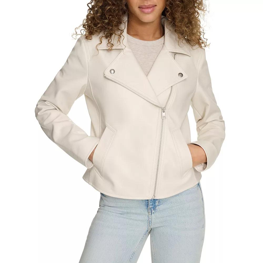 Women's Levi's® Faux Leather Slim Fit Moto Jacket,  Product Image