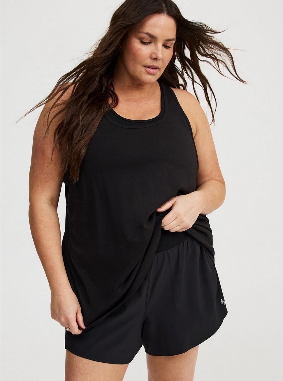 Performance Cotton Active Tank With Bra Product Image