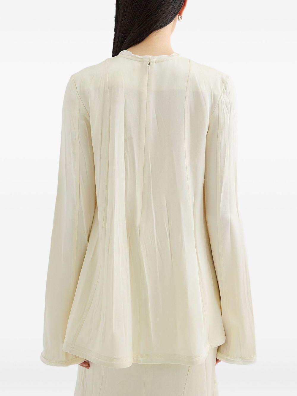 satin blouse Product Image