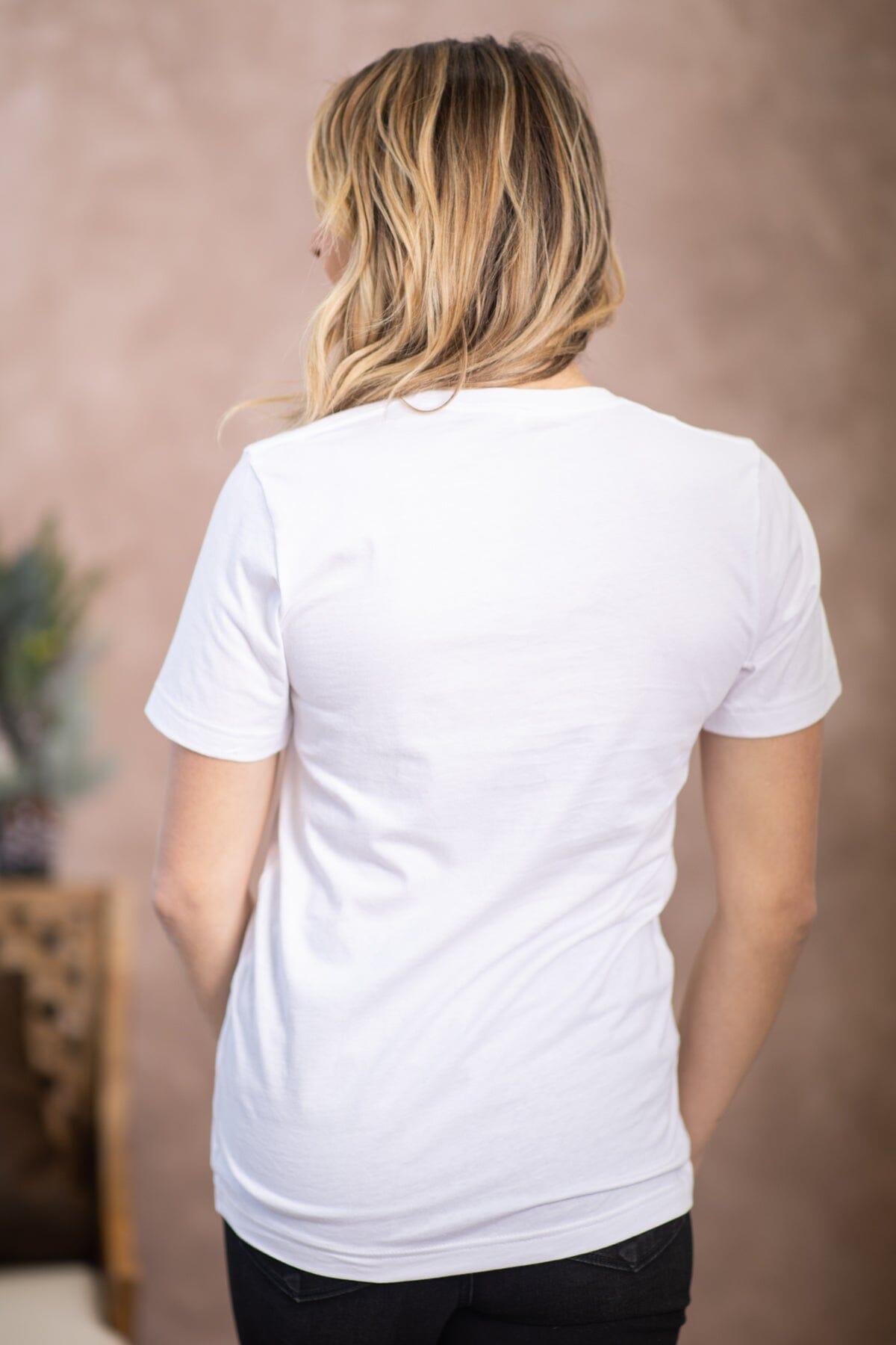 White New Years Resolutions Graphic Tee Product Image