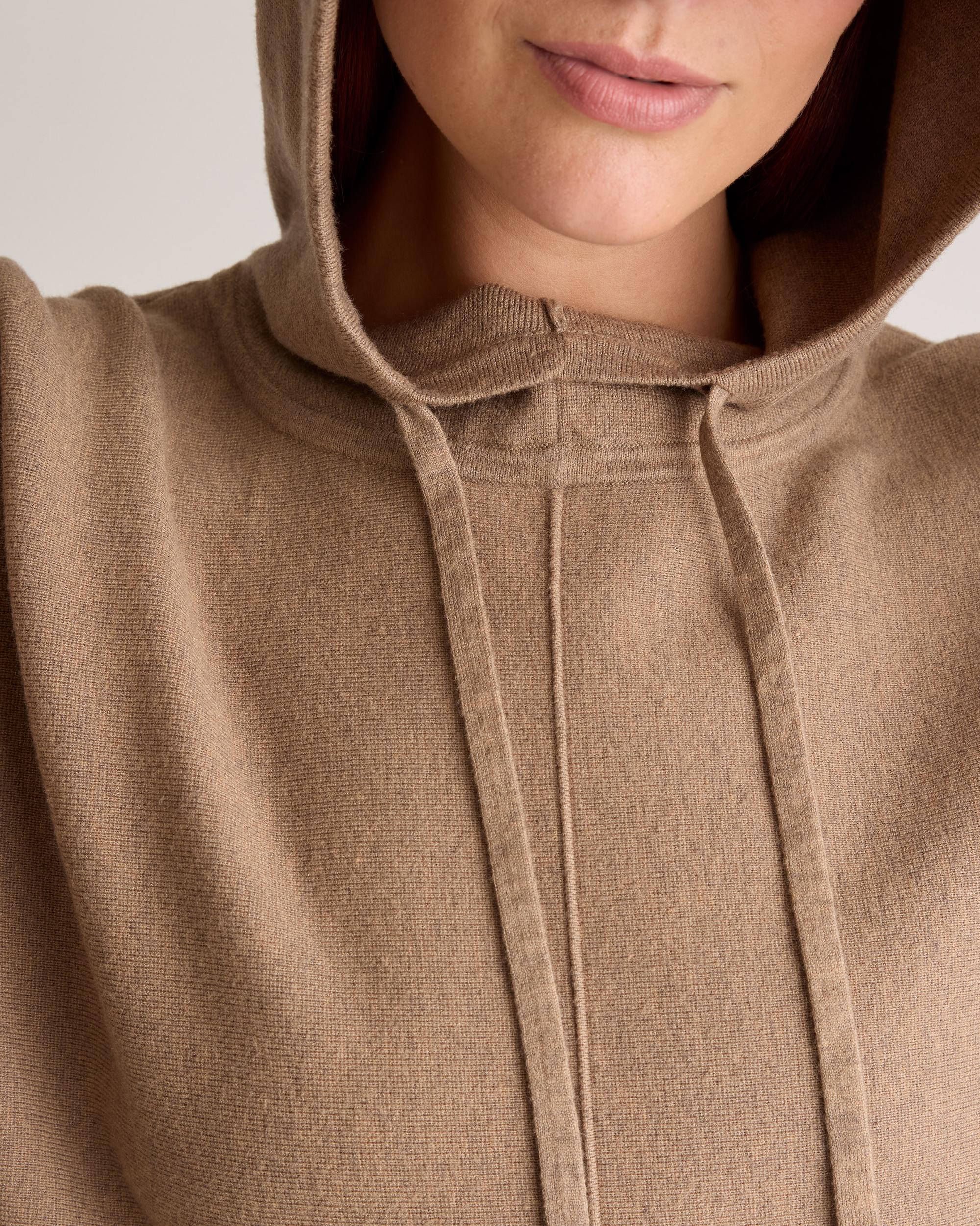 Quince | Women's Eco-Knit Milano Stitch Pullover Hoodie Size XS, Viscose Product Image