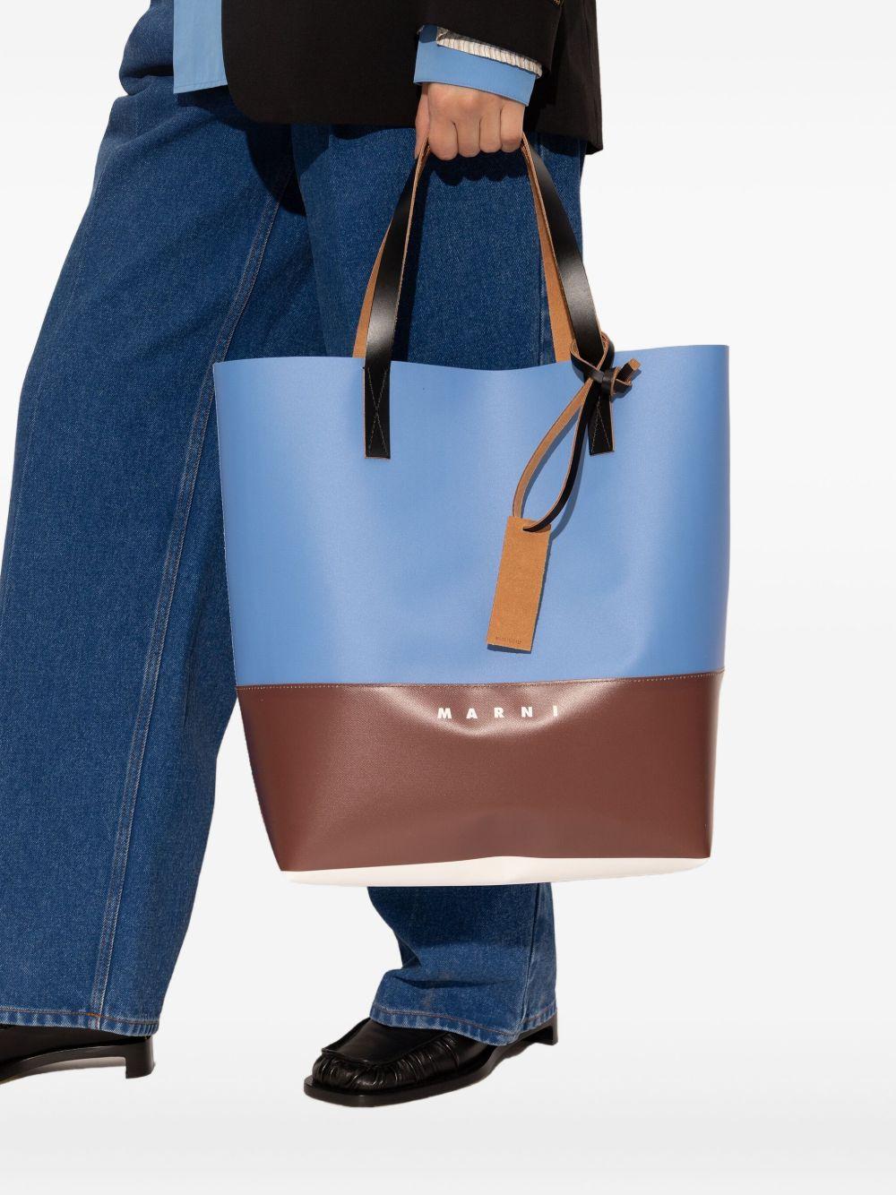 colour-blocked tote bag Product Image