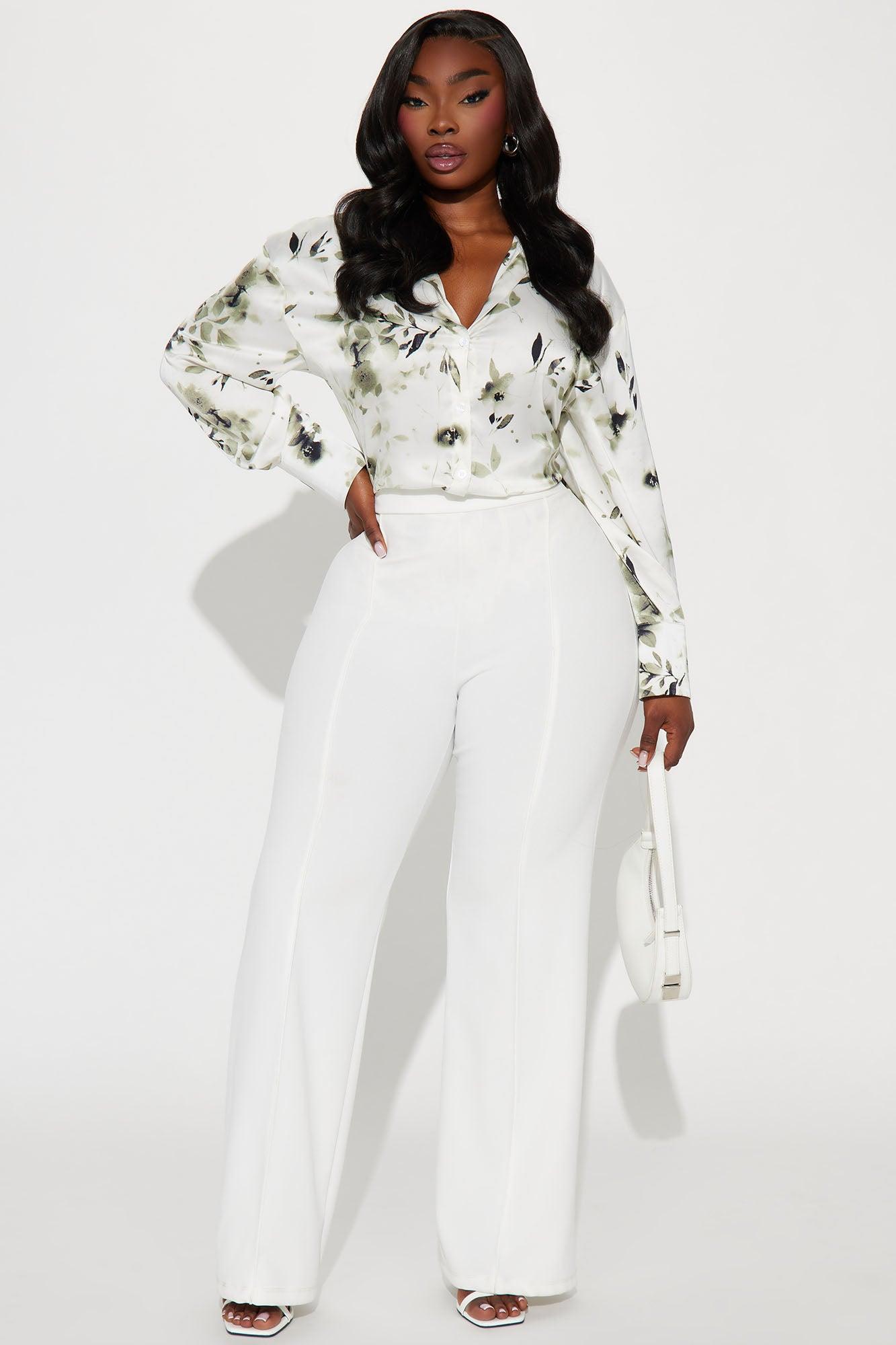 From The Garden Shirt - Ivory/combo Product Image