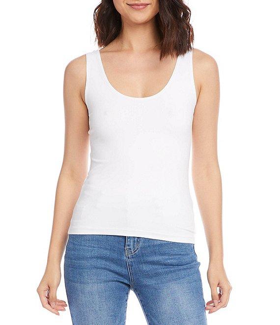 Karen Kane Sleeveless Scoop Neck Layering Tank Product Image