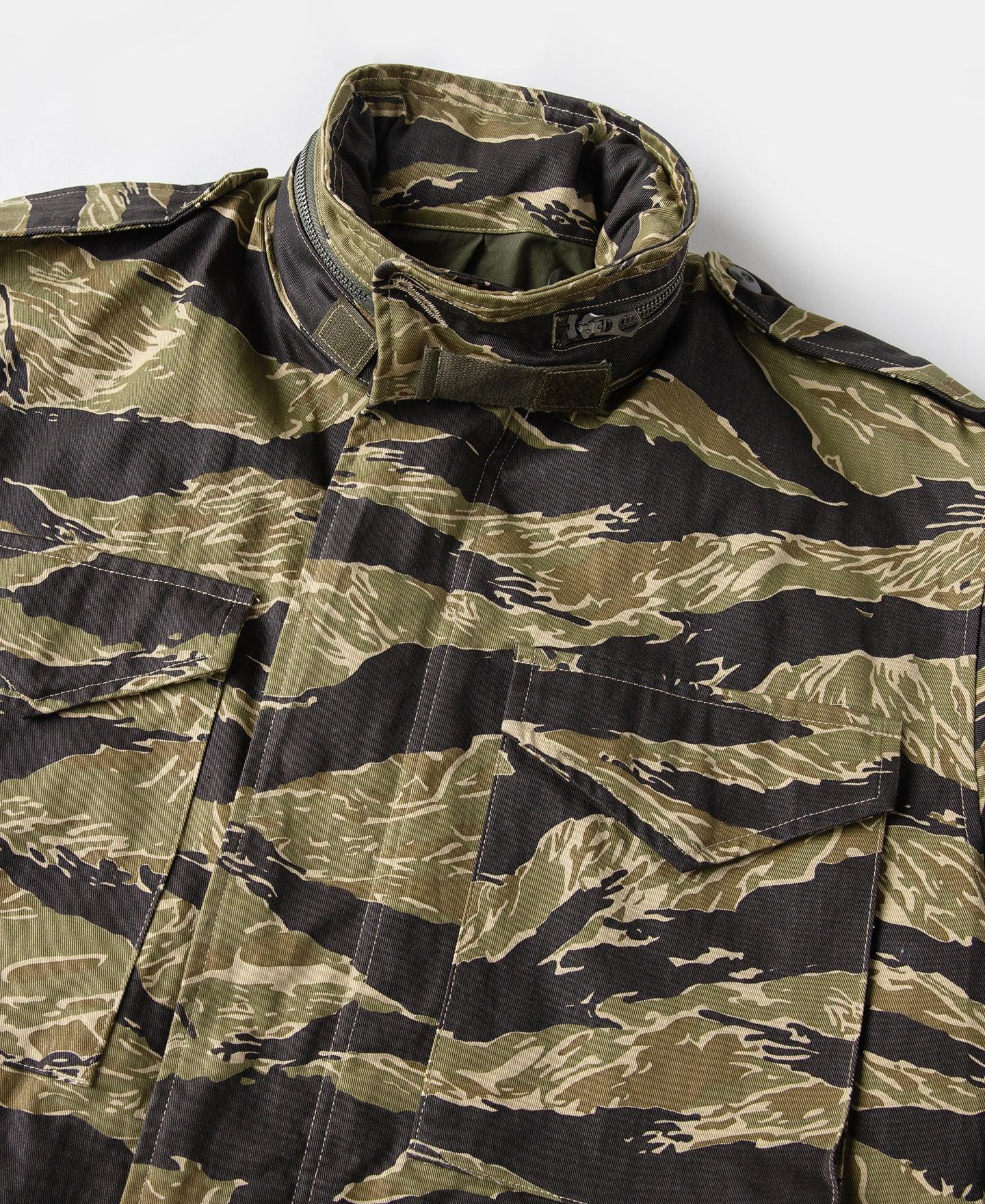 1970s JWD Tiger Stripe M-65 Field Jacket Product Image