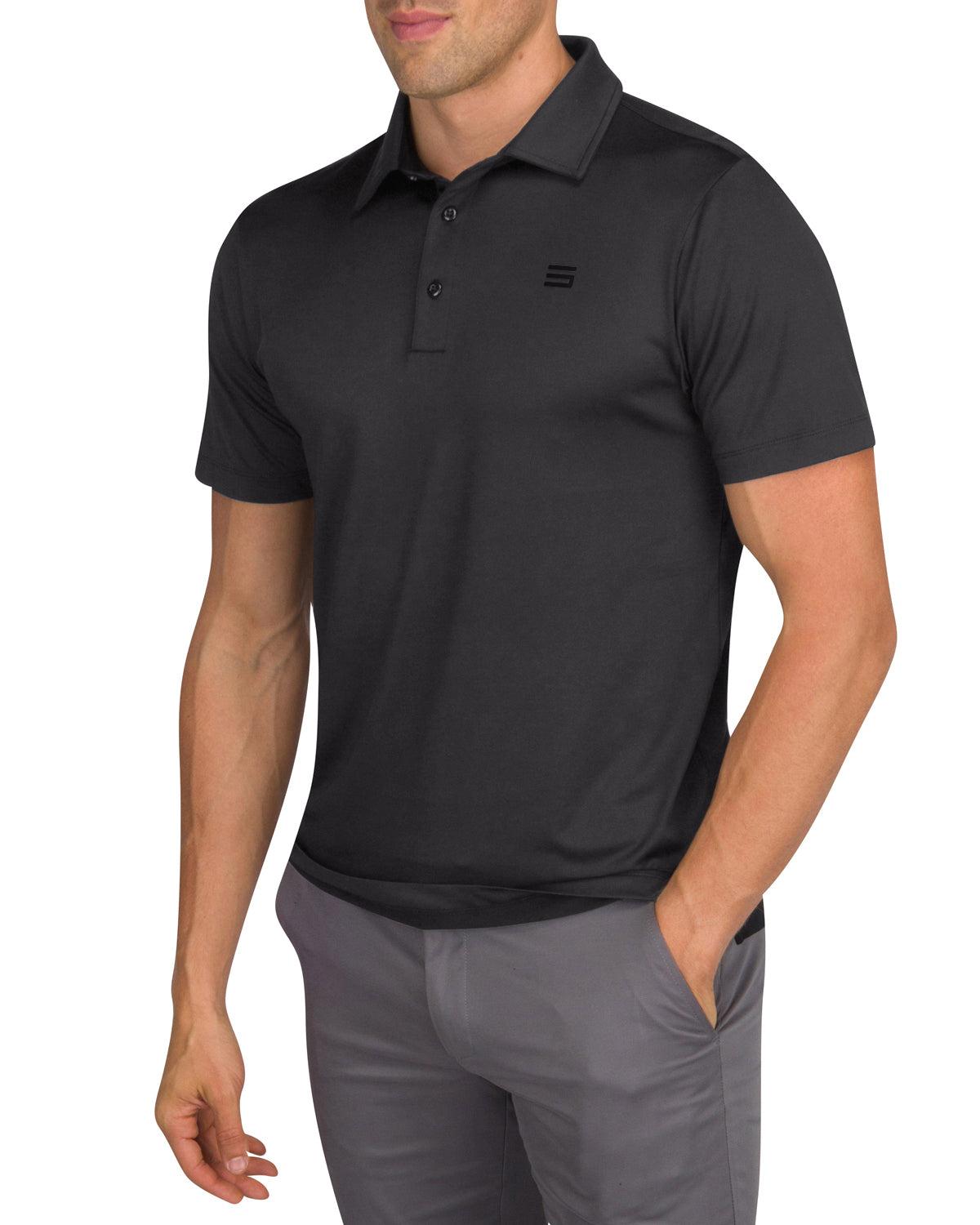 Three Sixty Six Men's Untucked Golf Polo - The Perfect Length Product Image