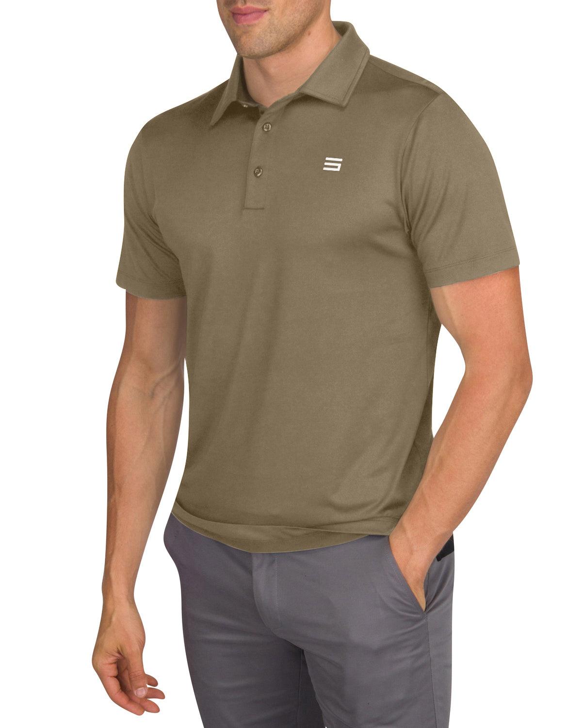 Three Sixty Six Men's Untucked Golf Polo - The Perfect Length Product Image
