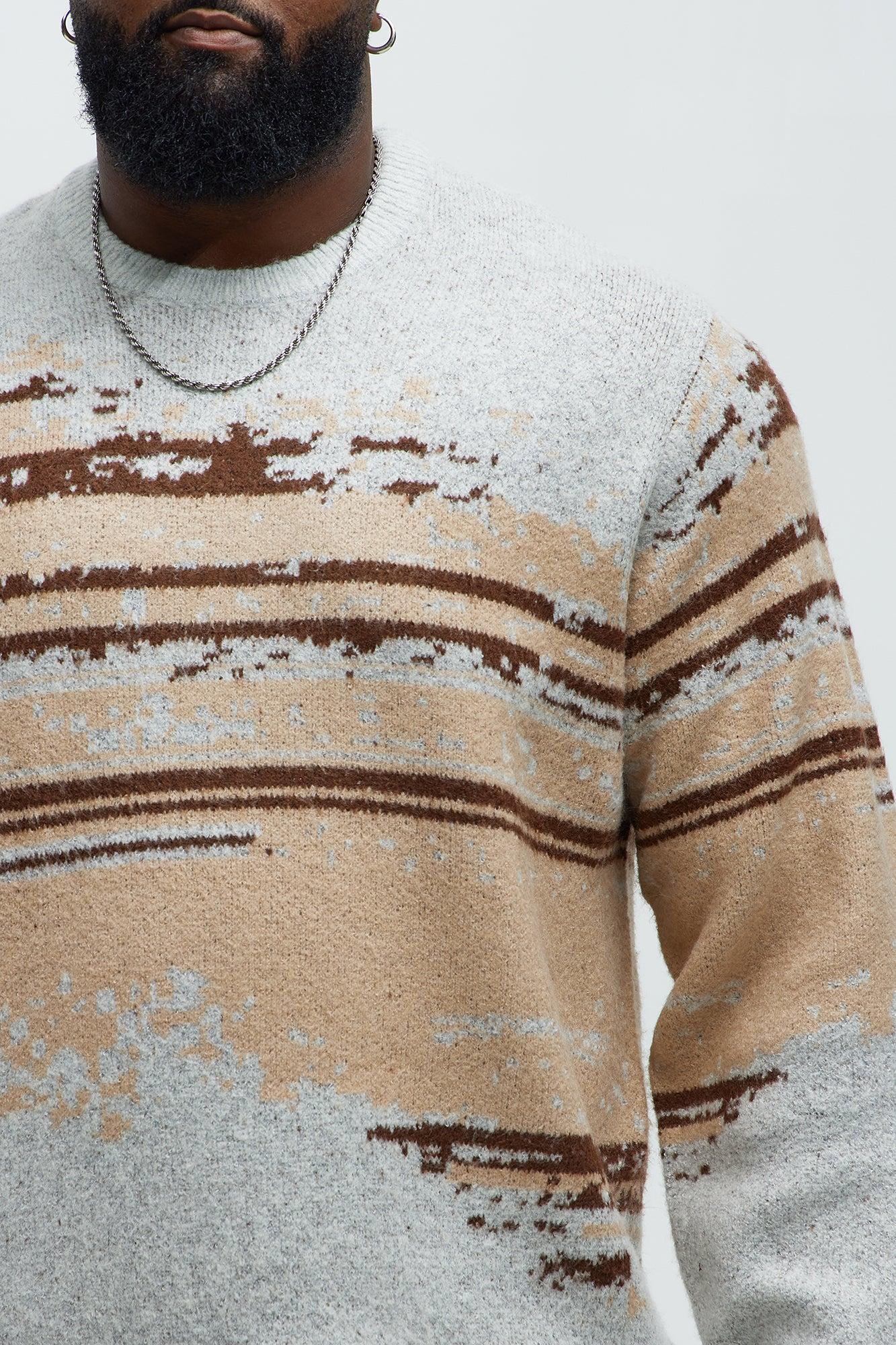 Smyth Crewneck Sweater - Grey/combo Product Image