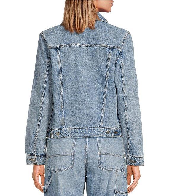 Chelsea & Violet Florence Denim Button Front Jacket Product Image