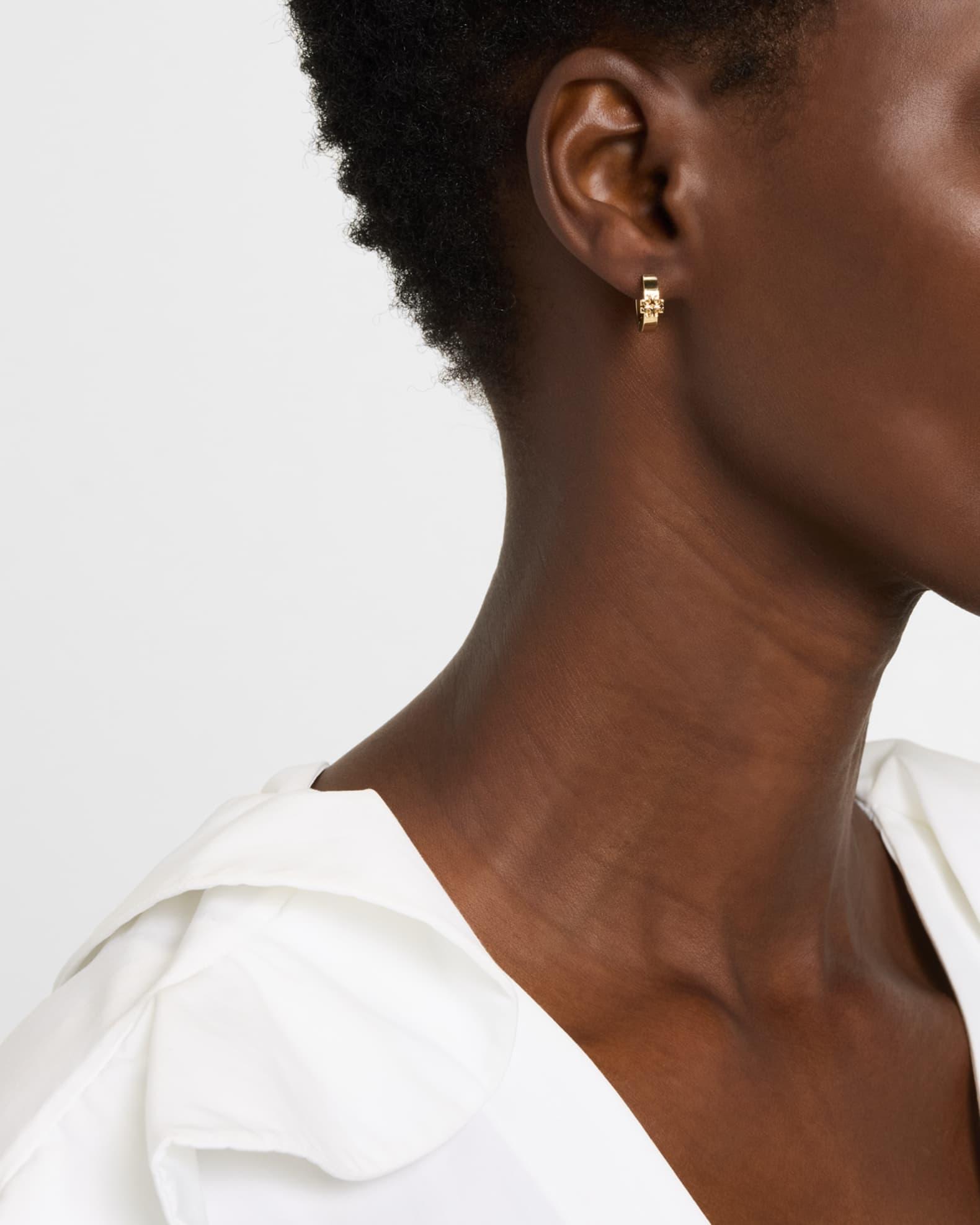 Kira Huggie Earrings Product Image