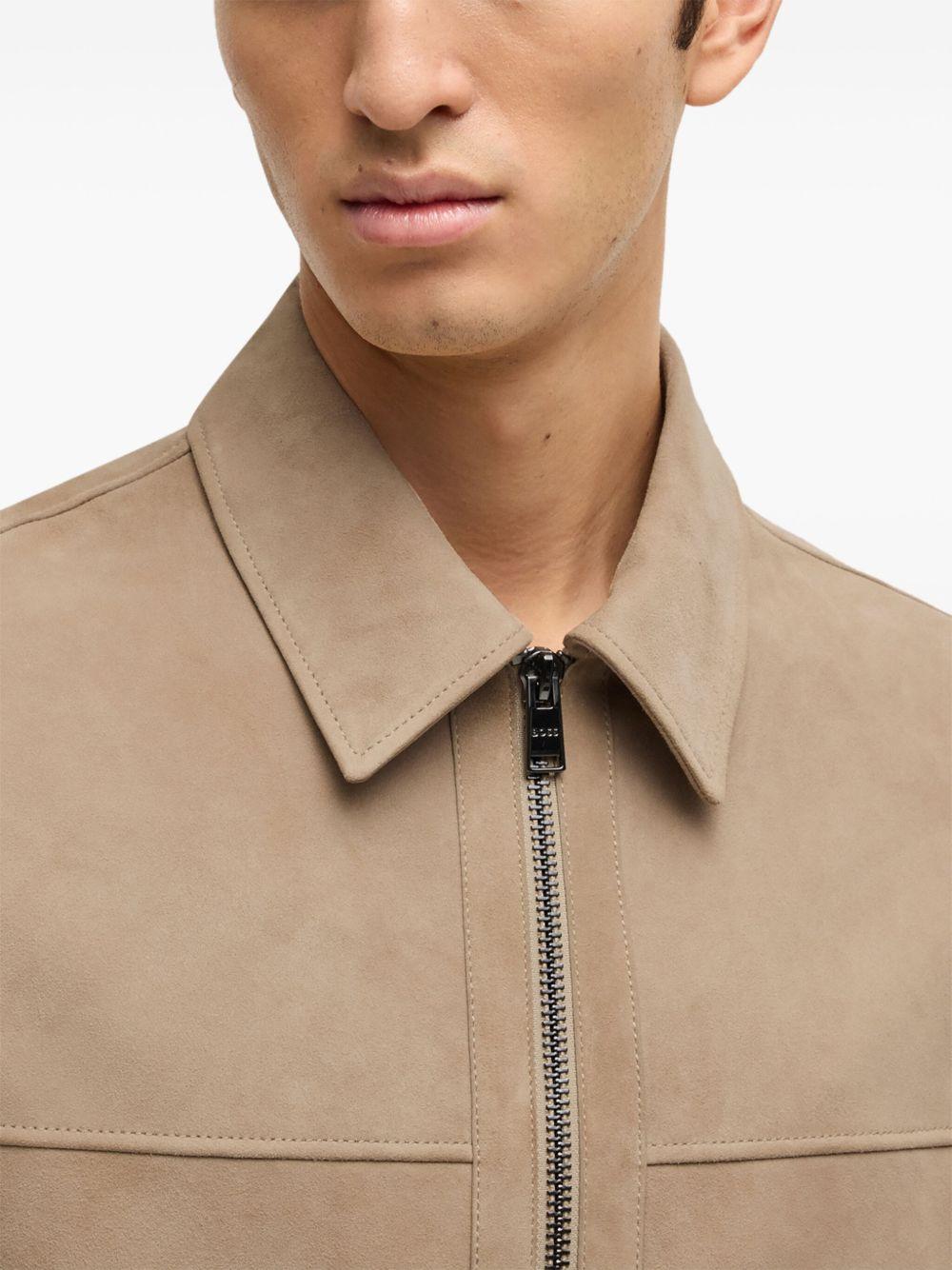 zip-down jacket  Product Image