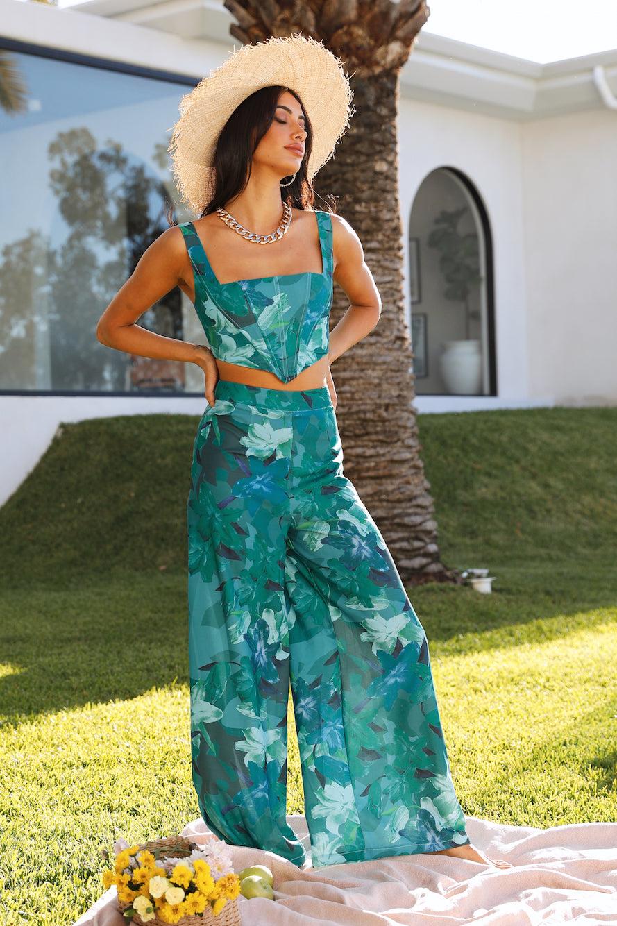 So Automatic Pants Green Product Image