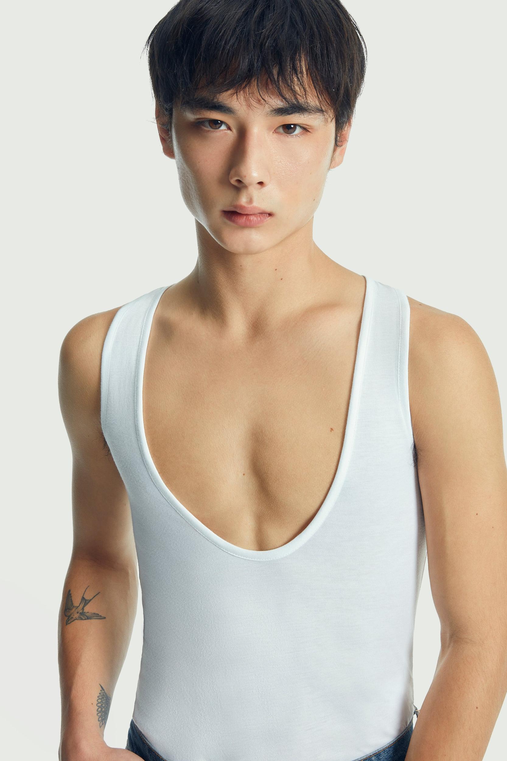 Deep Cut Lightweight Tank Top Product Image
