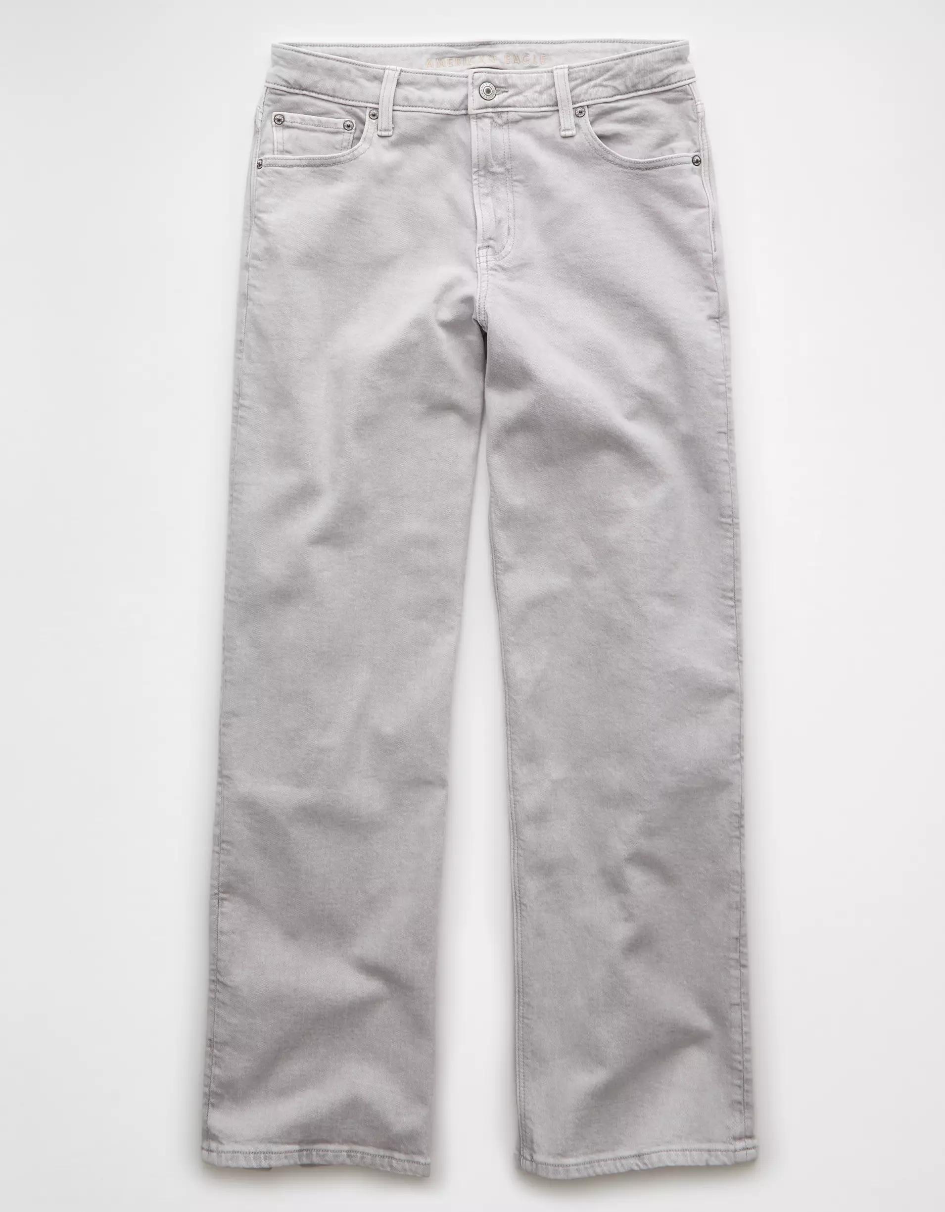 AE Stretch High-Waisted Stovepipe Jean Product Image