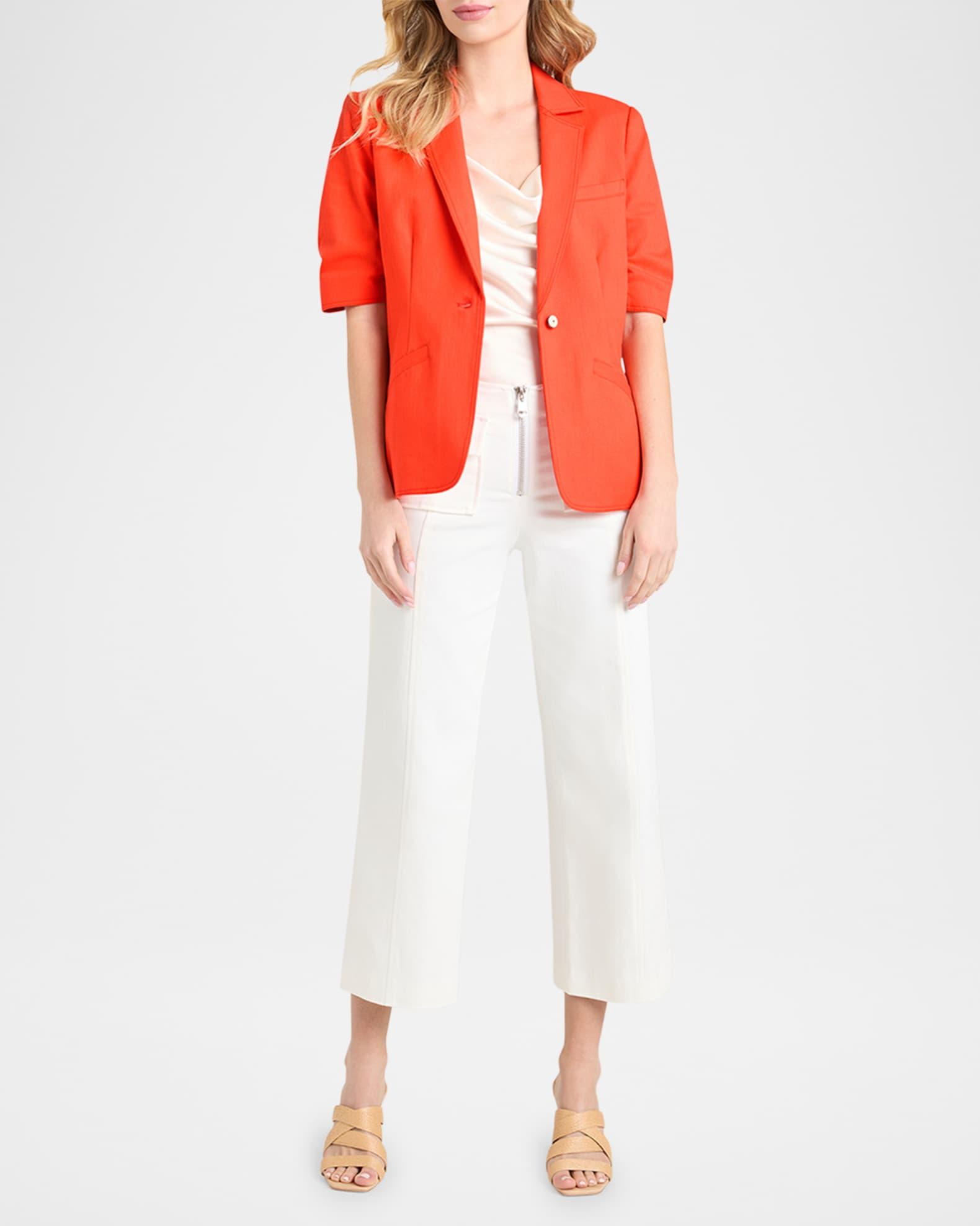 Khloe Short-Sleeve Blazer Product Image