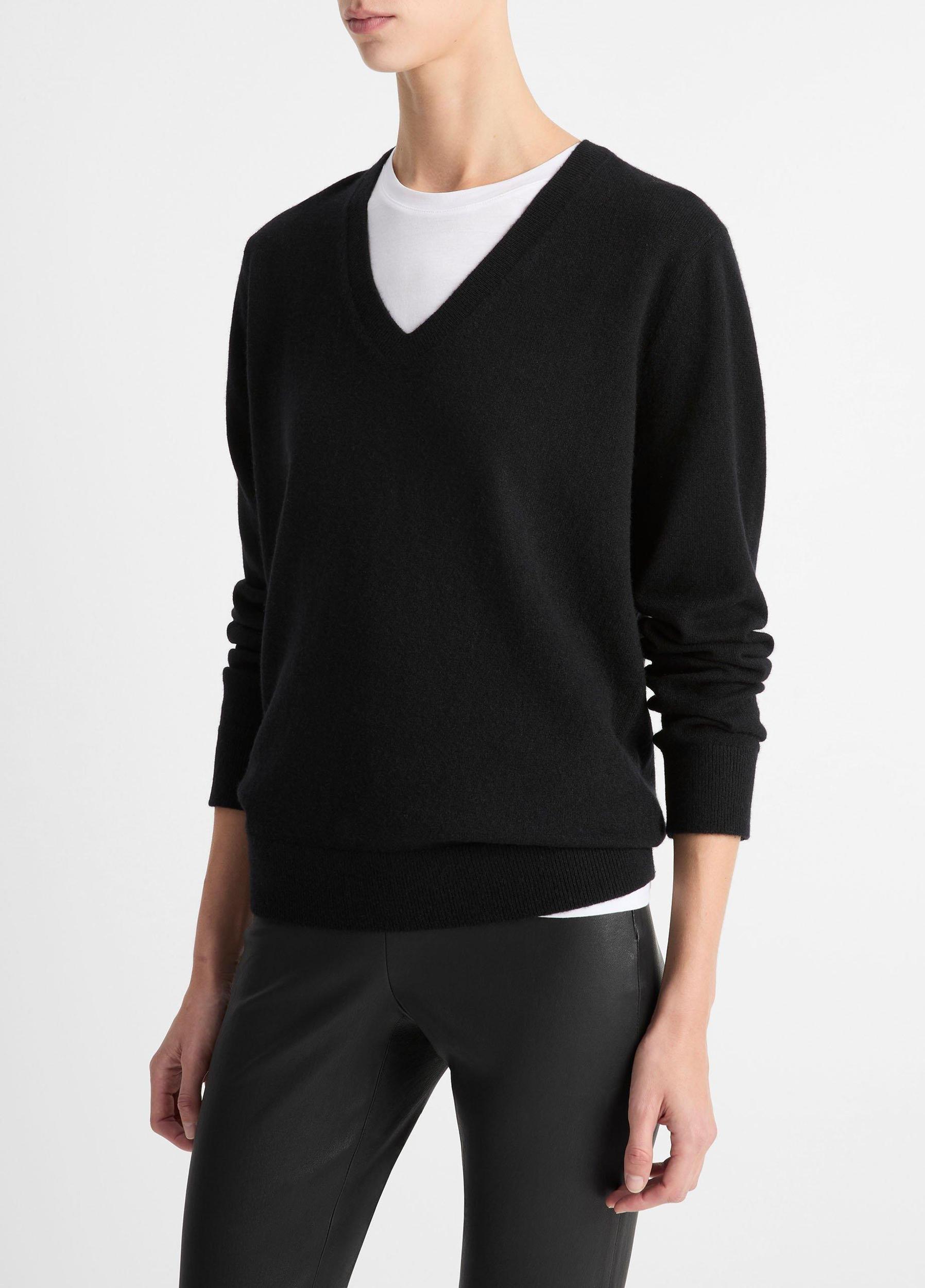 Cashmere Weekend V-Neck Sweater Product Image