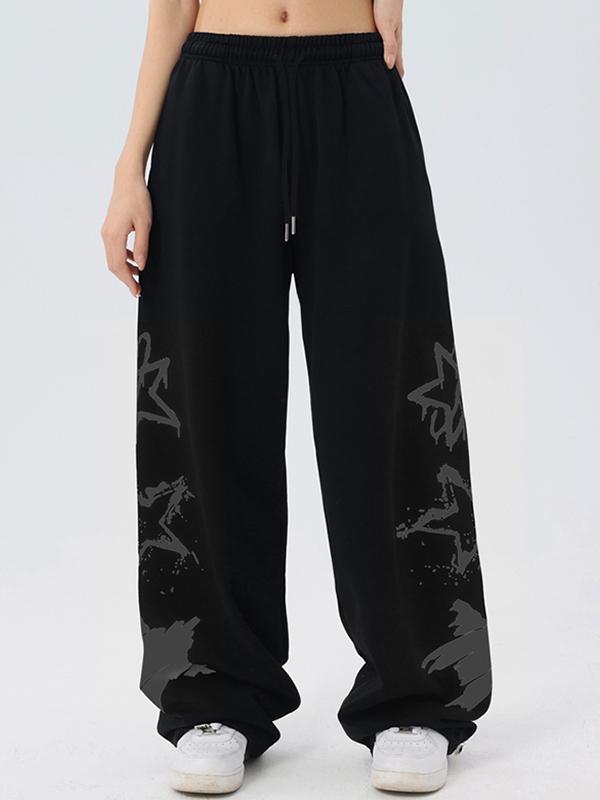 Star Print Sweatpants Product Image