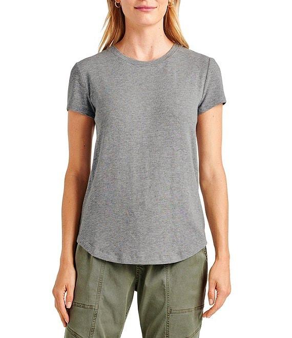 Splendid Abbie Crew Neck Short Sleeve T-Shirt Product Image