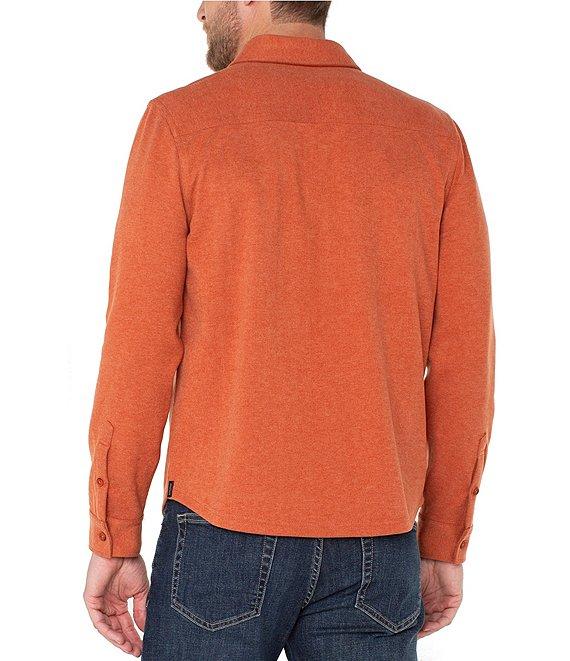 Liverpool Los Angeles Knit Long Sleeve Button-Down Shirt Product Image