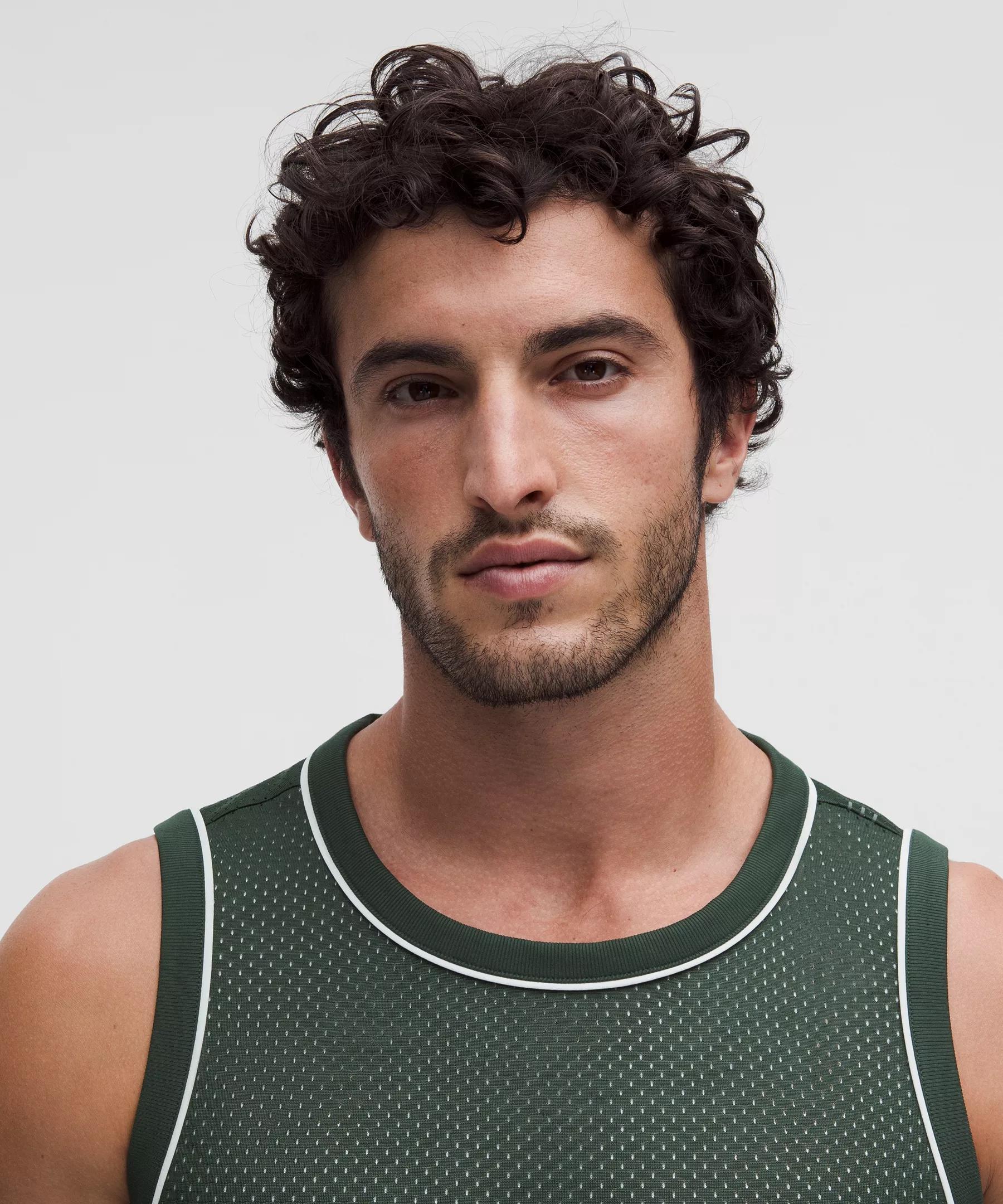 Double Layered Mesh Tank Top Product Image