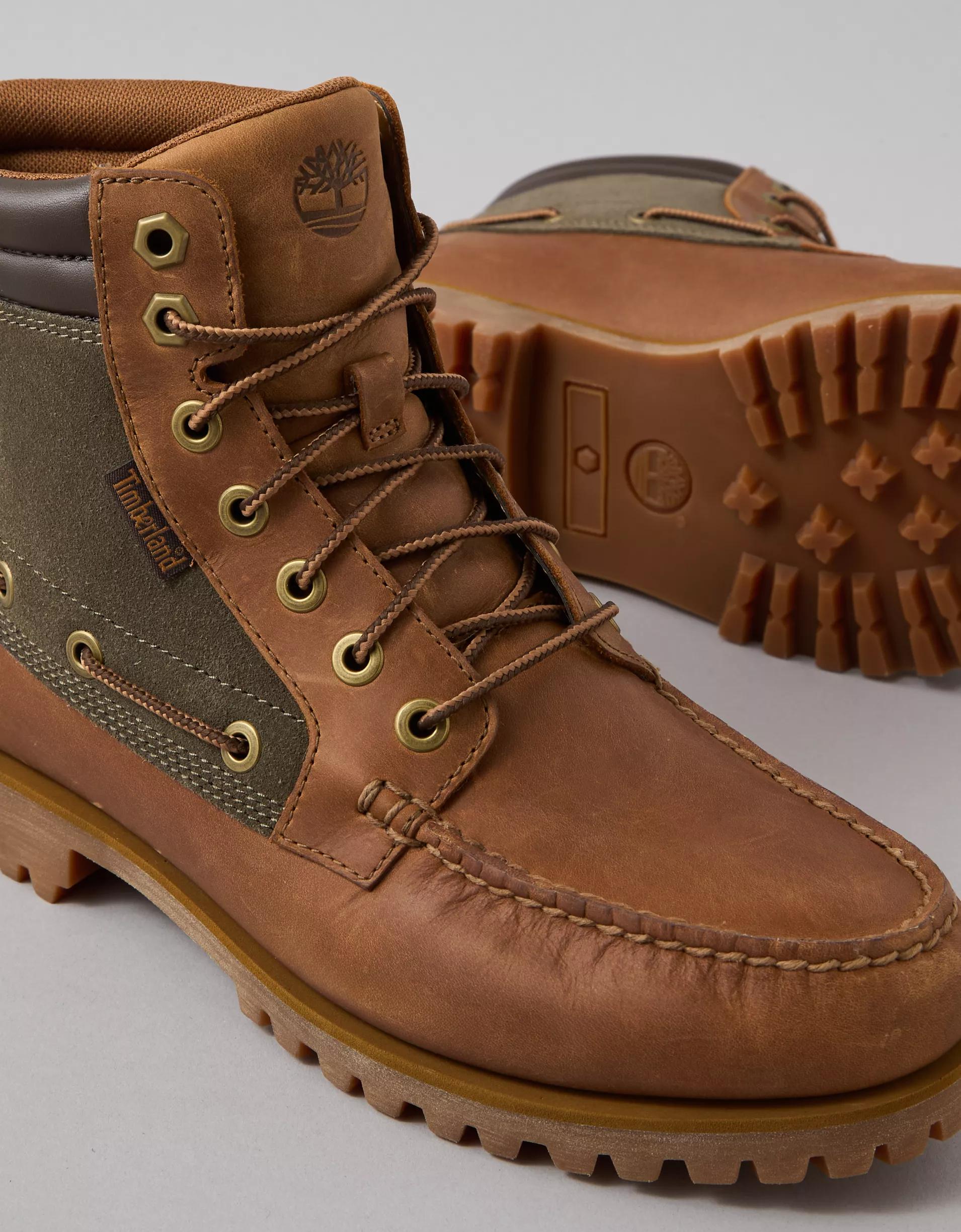 Timberland x AE Oakwell Leather Mid Lace-Up Boot Product Image