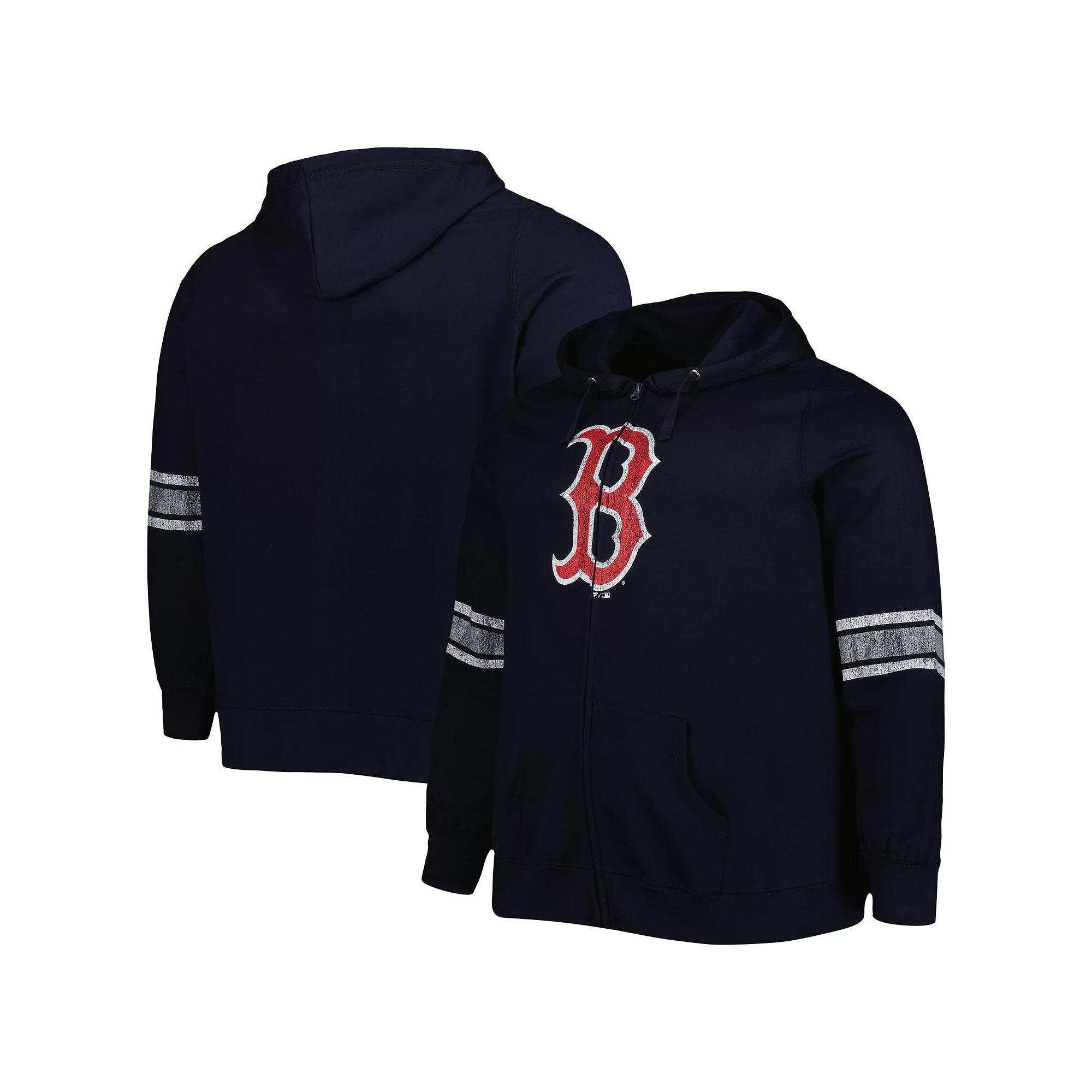 Women's Navy/Heather Gray Boston Red Sox Plus  Product Image