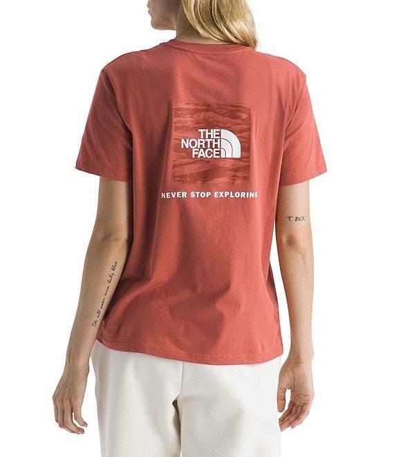 The North Face Evolution Edge Of Light Box Cotton Knit Crew Neck Short Sleeve Tee Product Image