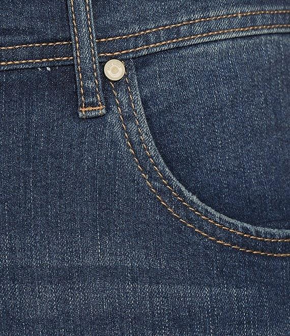 Code Bleu Plus Size Rolled Cuff Weekend Jeans Product Image