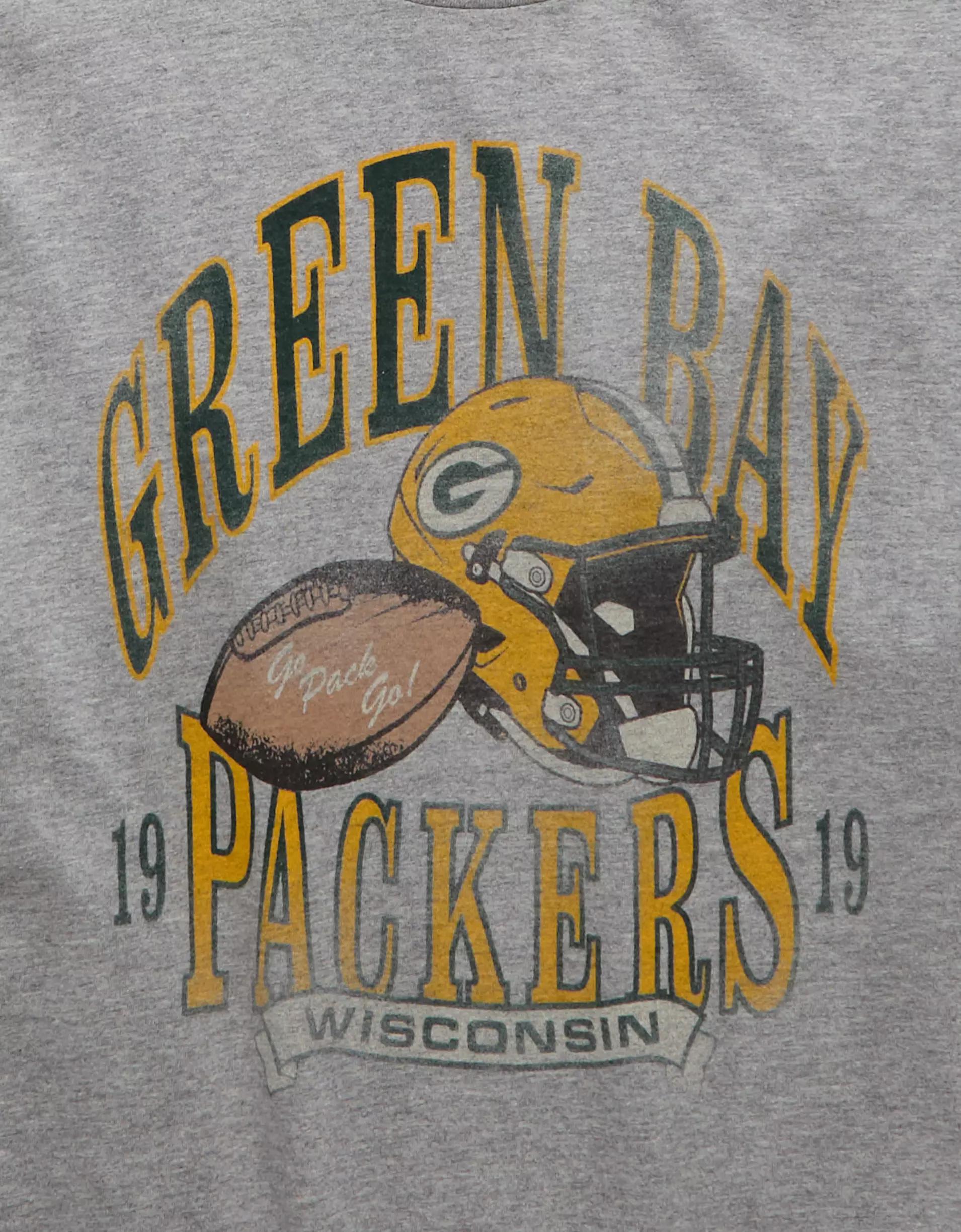 AE Boxy NFL Green Bay Packers Graphic T-Shirt Product Image