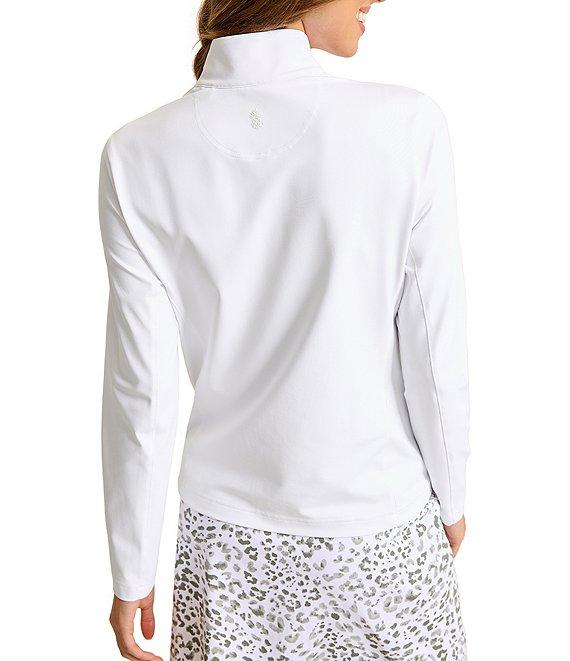Tommy Bahama Aubrey Full-Zip Mock Neck Long Sleeve UPF 30 Pullover Product Image