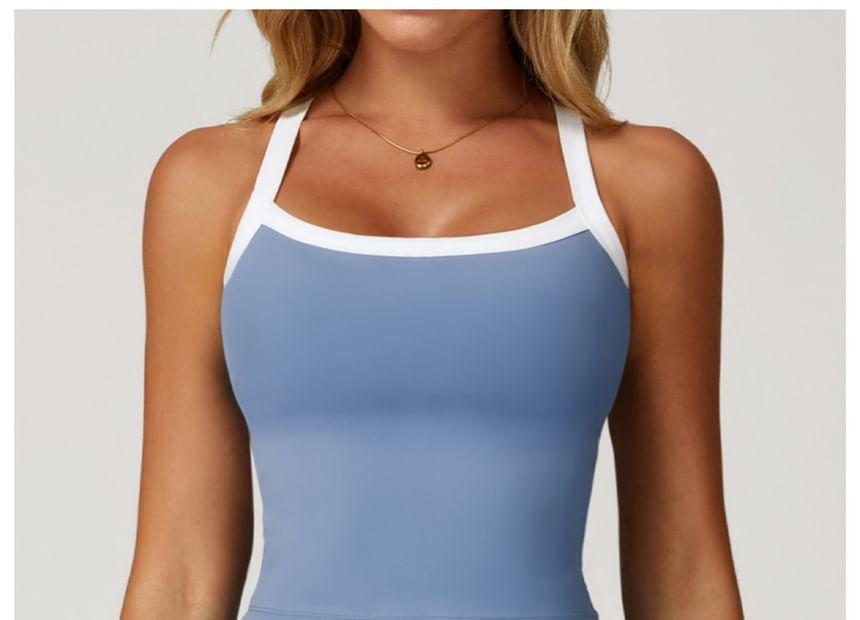 Sport Contrast Trim Camisole Top Product Image