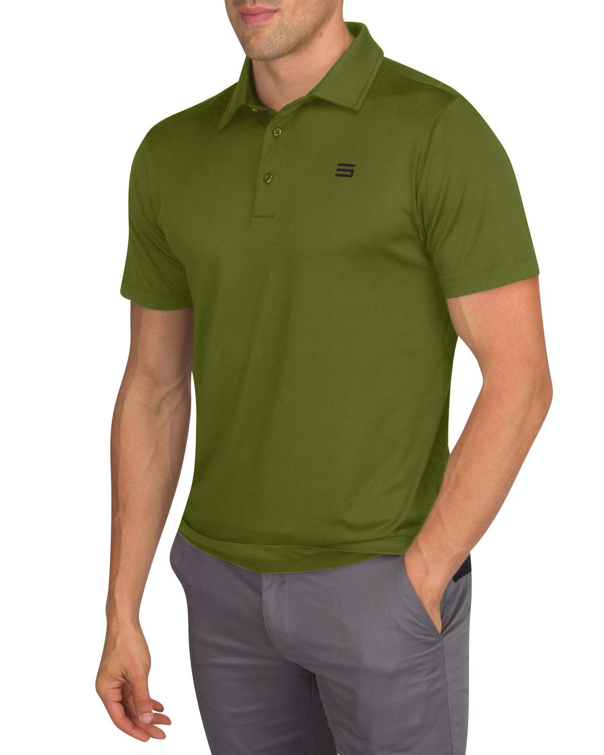 Three Sixty Six Men's Untucked Golf Polo - The Perfect Length Product Image