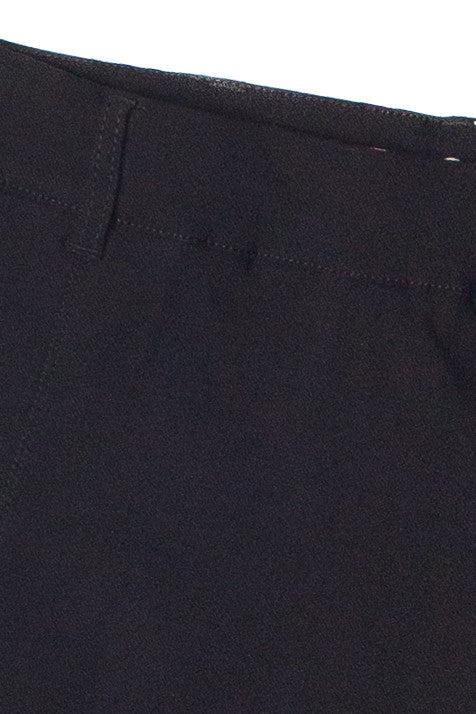 Black Pleated Cargo Skort Product Image