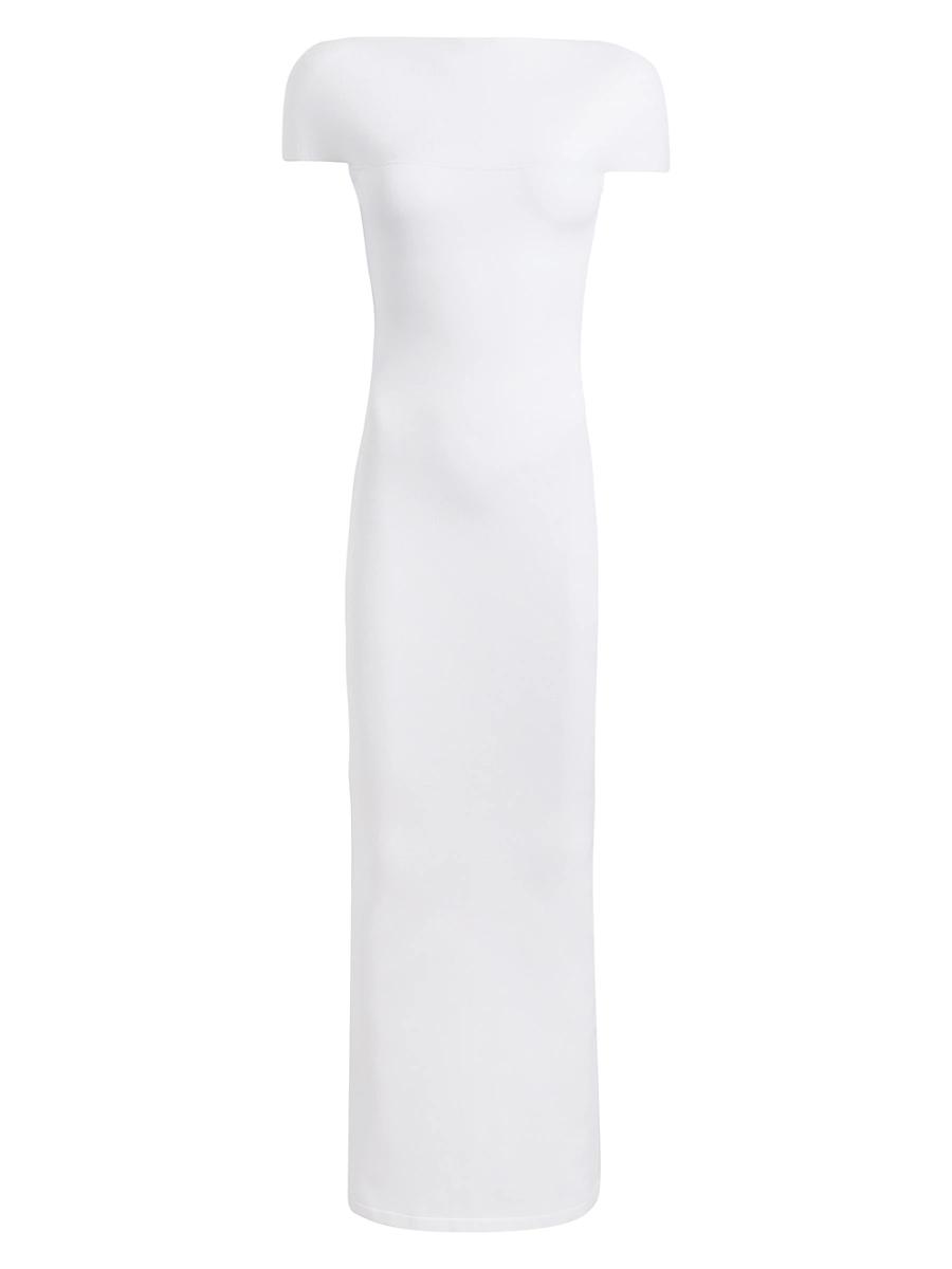 Womens Basile Compact-Knit Column Dress Product Image