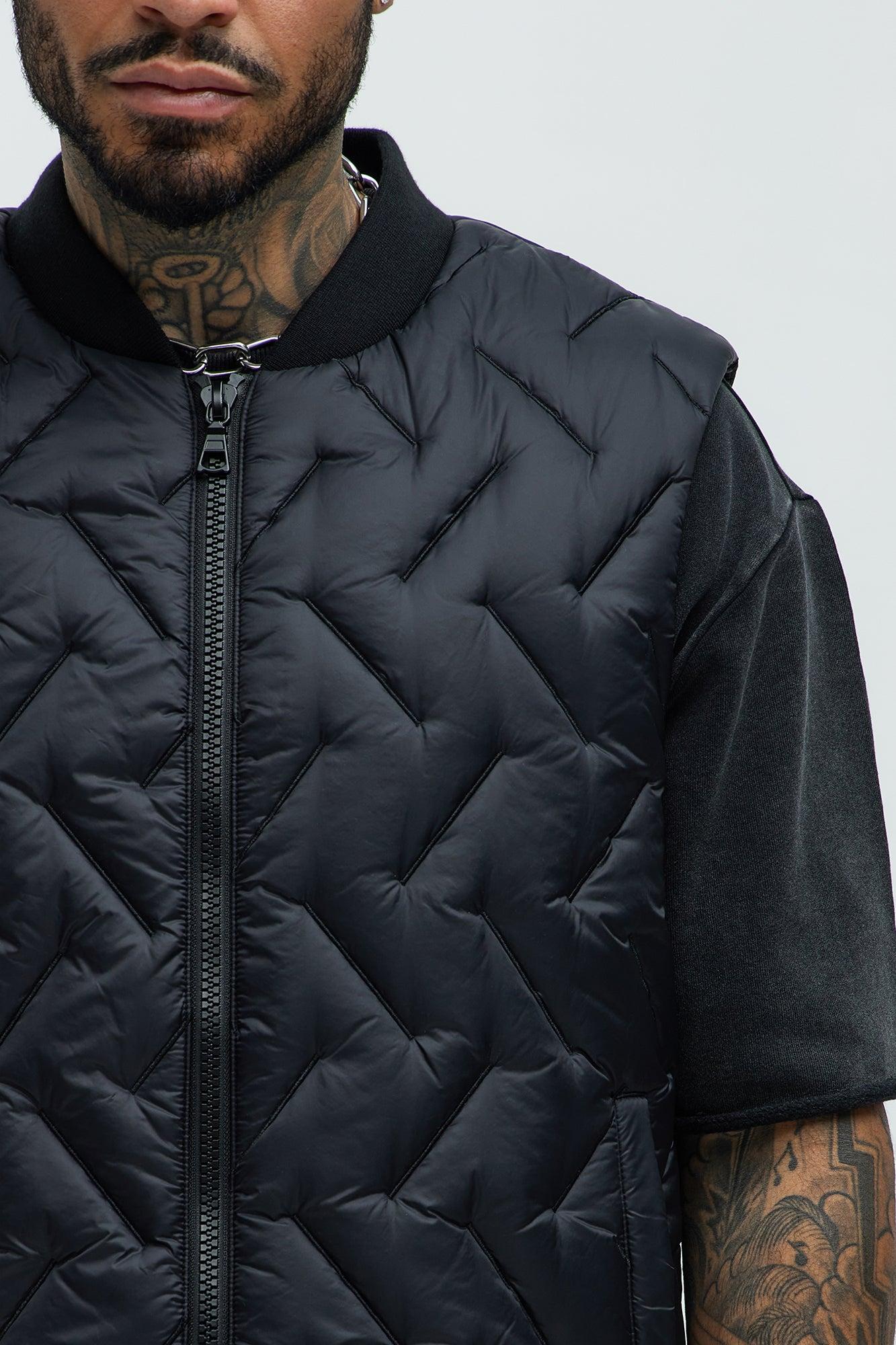 Been Had It Padded Vest - Black Product Image