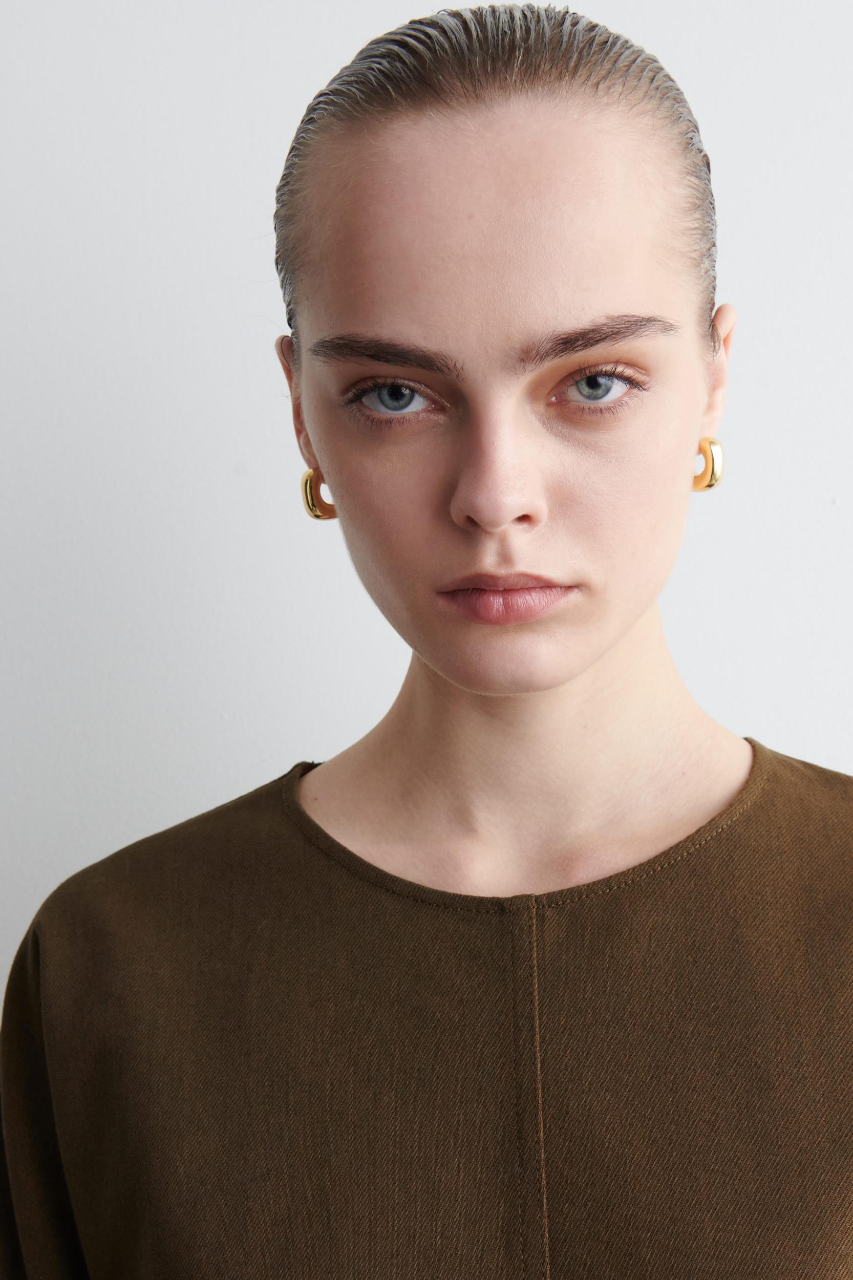 OVERSIZED DENIM TOP Product Image