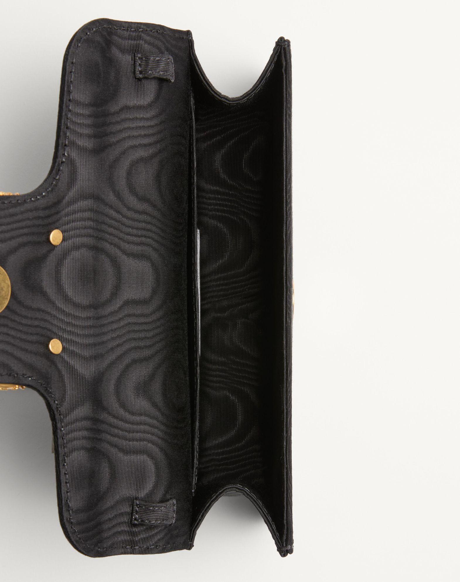 Valentino Garavani Locò Moiré Fabric Clutch With Jewel Logo Product Image