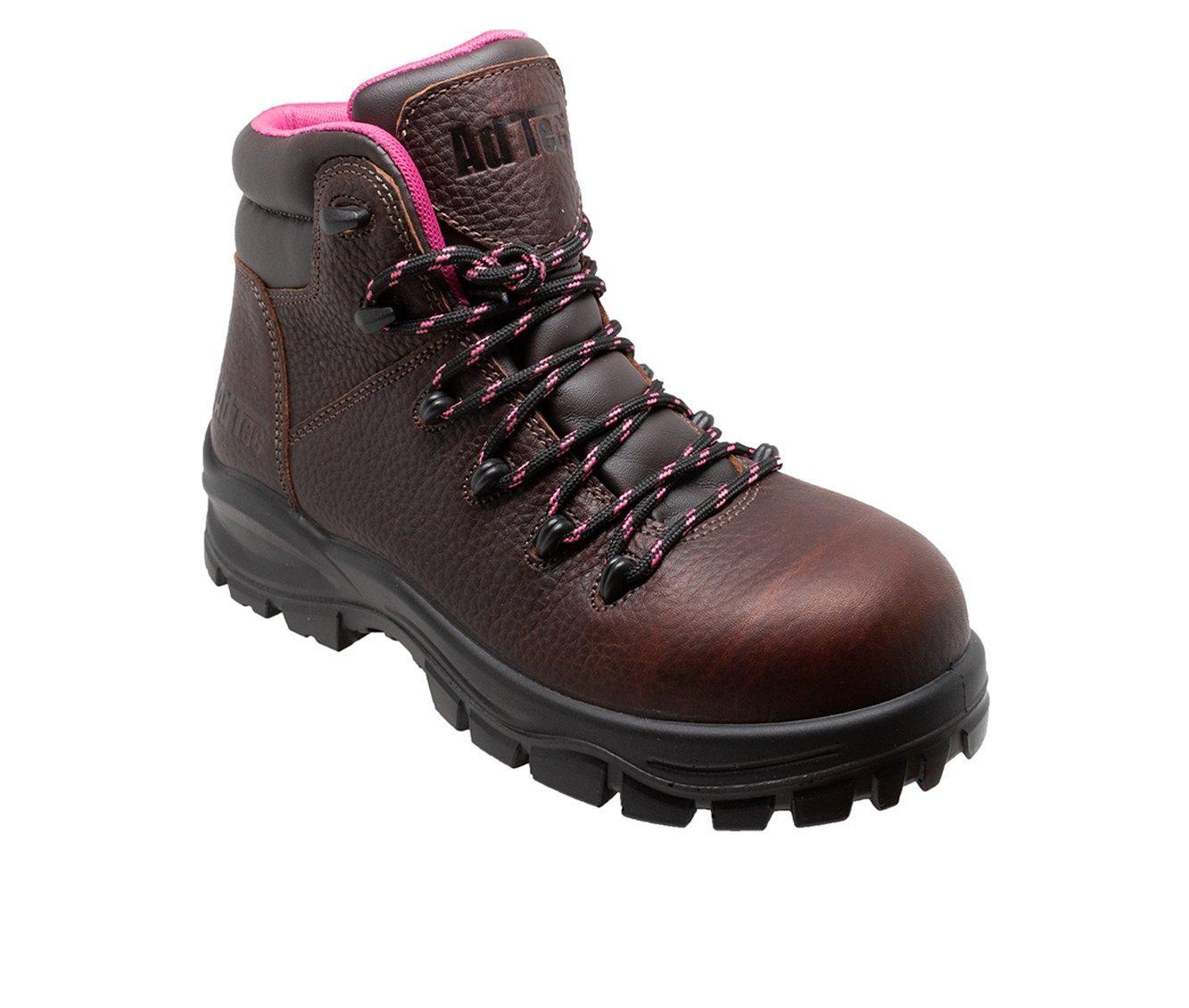 Women's AdTec 6" Waterproof Cap Toe Work Boots Product Image